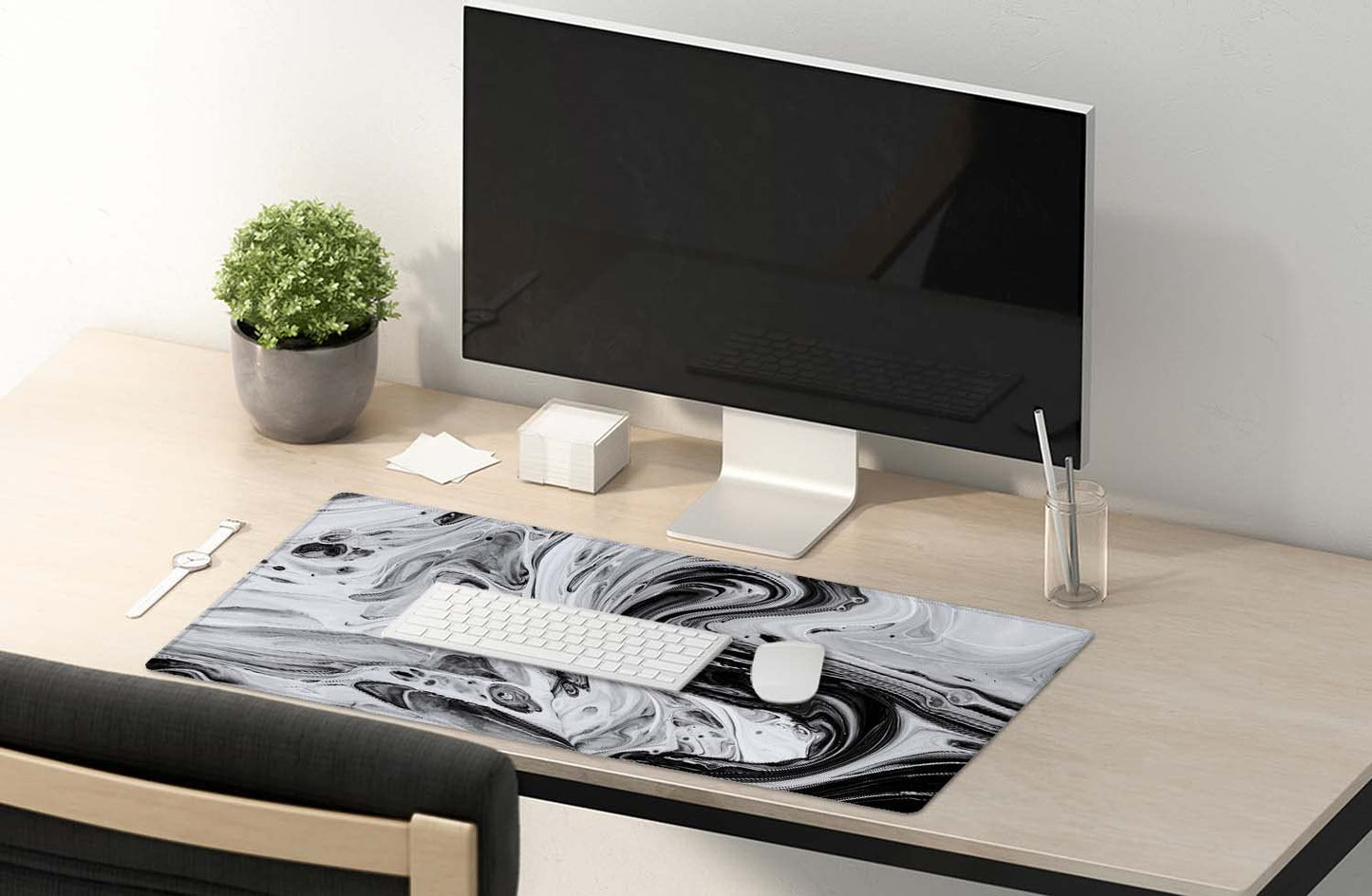 SSOIU Extended Gaming Mouse Pad XXL ArtSo Large Keyboard Mat Long Mousepad Desk Decor Writing Pad
