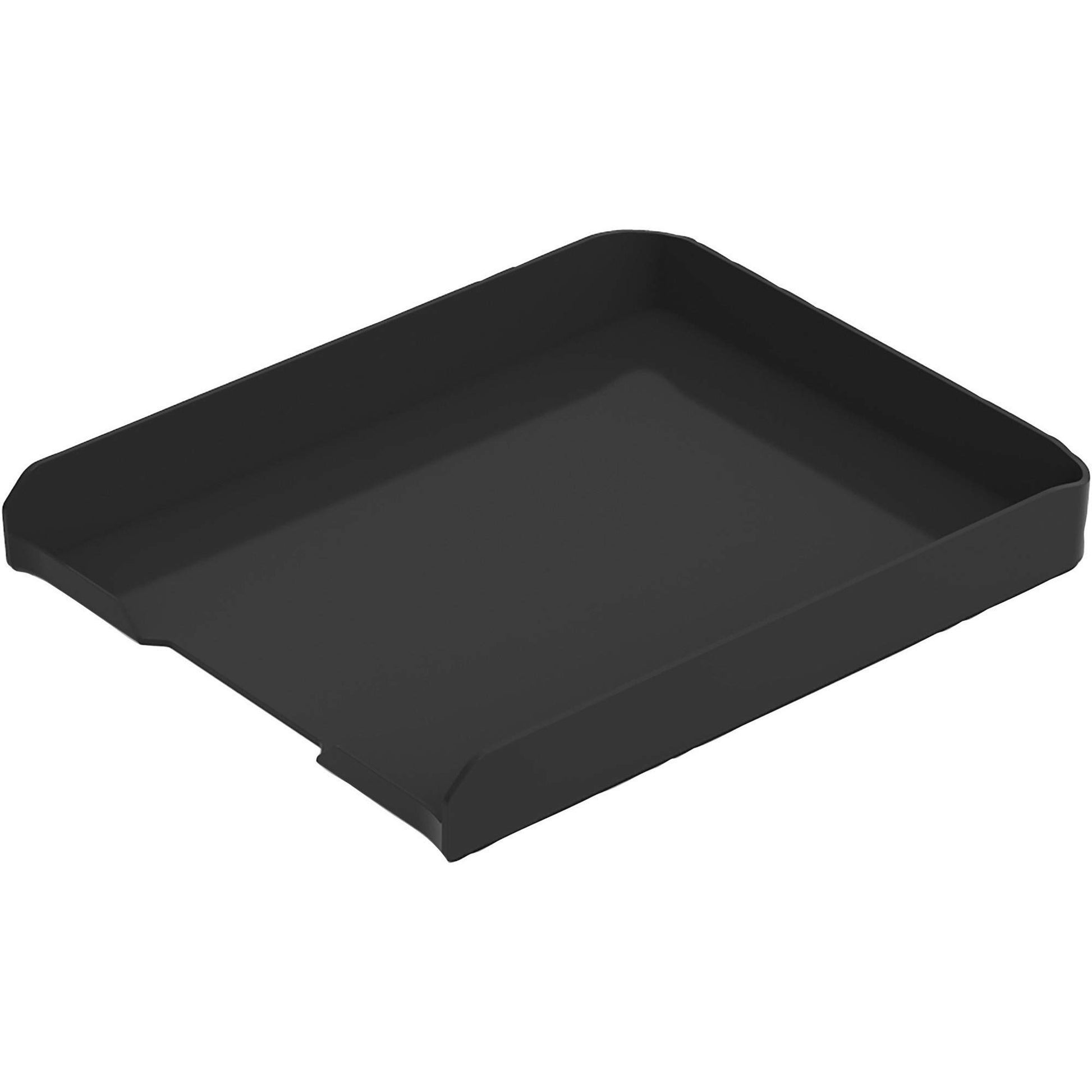 Bostitch Konnect Desk Tray, 1.8" x 10.3" x 12.3", Black
