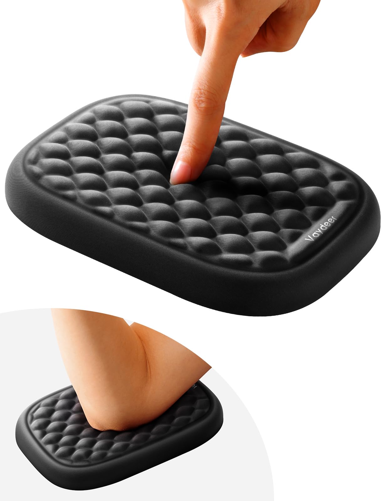 Vaydeer Ergonomic Wrist Rest Pad, 2 Pcs Armrest Pad Elbow Rest Padded, Relieve Elbow Pain Computer