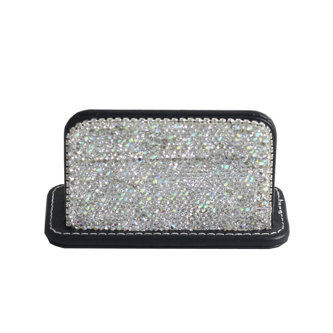Bestbling Bling Pure Handmade Bling Bling Rhinestones Stainless Steel Metal Business Card Holder