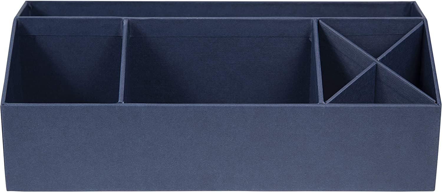Bigso Elisa Desktop Organizer - Durable Office Desk Organizer with 7 Compartments for Office