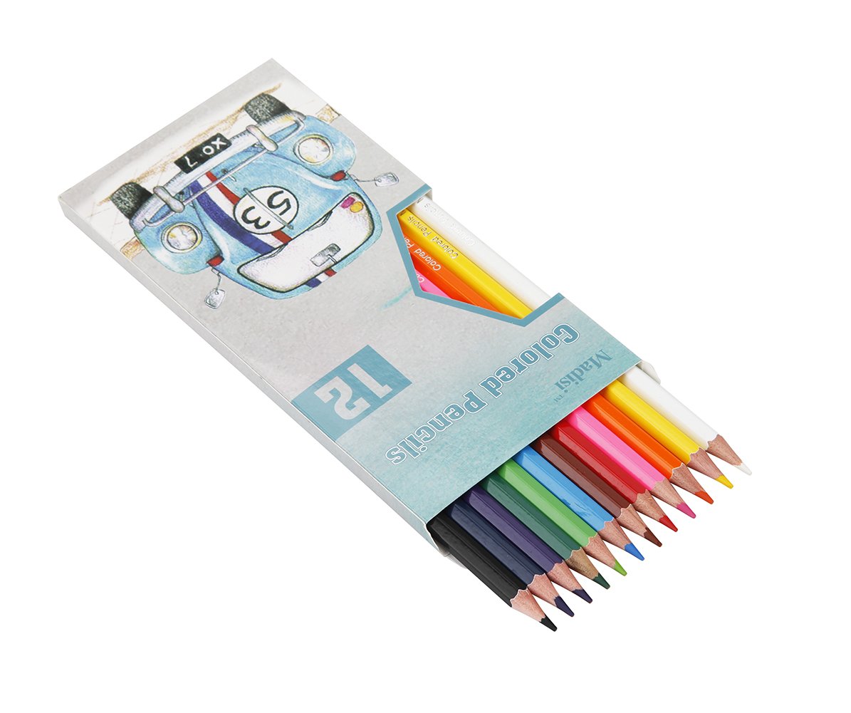 Madisi Colored Pencils Bulk, 72 Packs of 12-Count, 864 Count