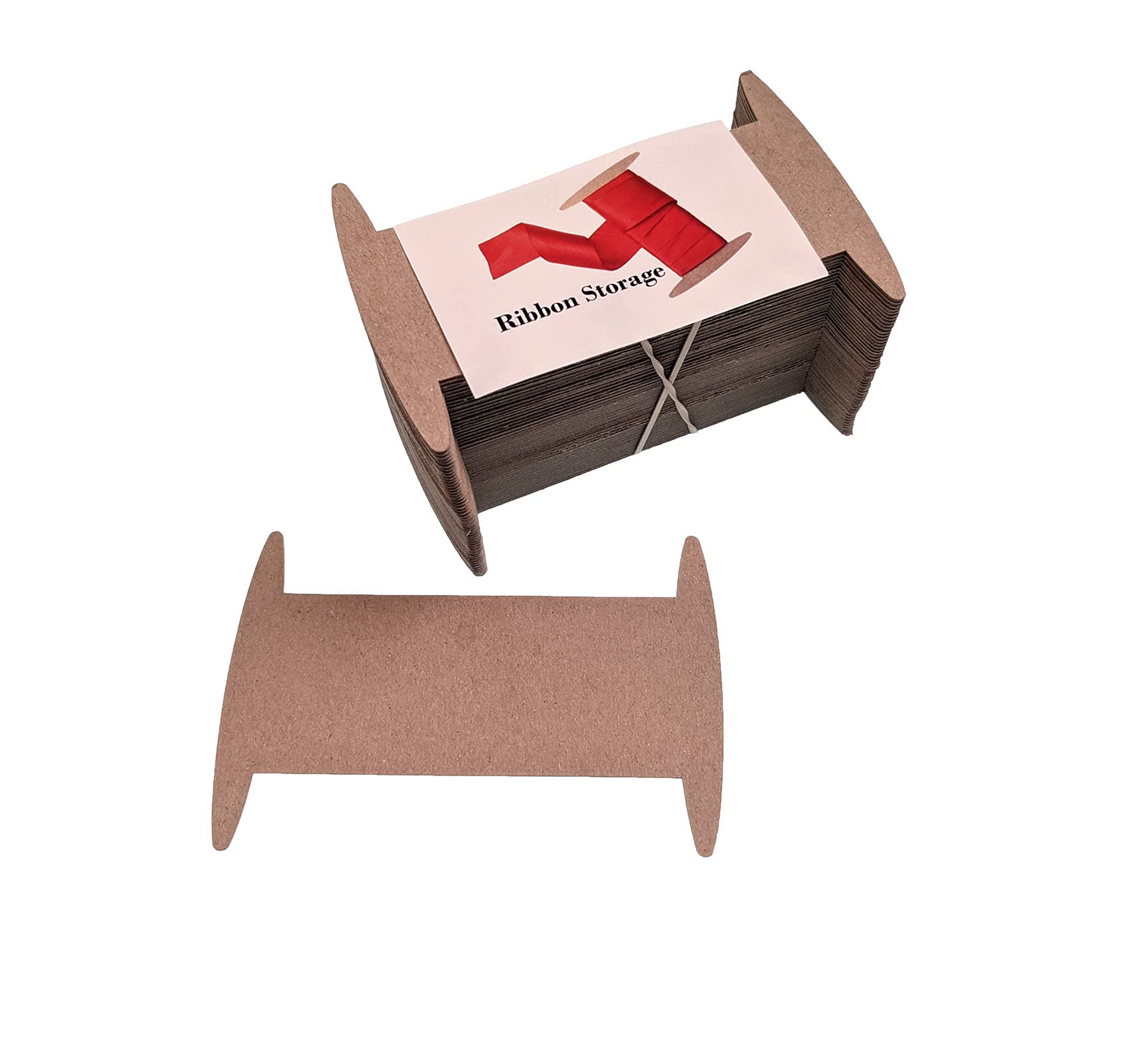 Ribbon Storage Ribbon Spools (50 spools) - Craft Organizer-Wrapping Paper Storage-Bin-Storage
