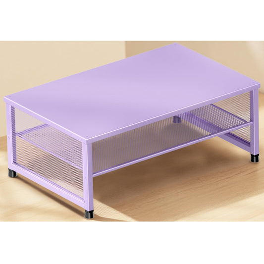 ECOLOVI 2-Tier Computer Monitor Stand Riser, Printer & Laptop Stand, Office Desk Accessories