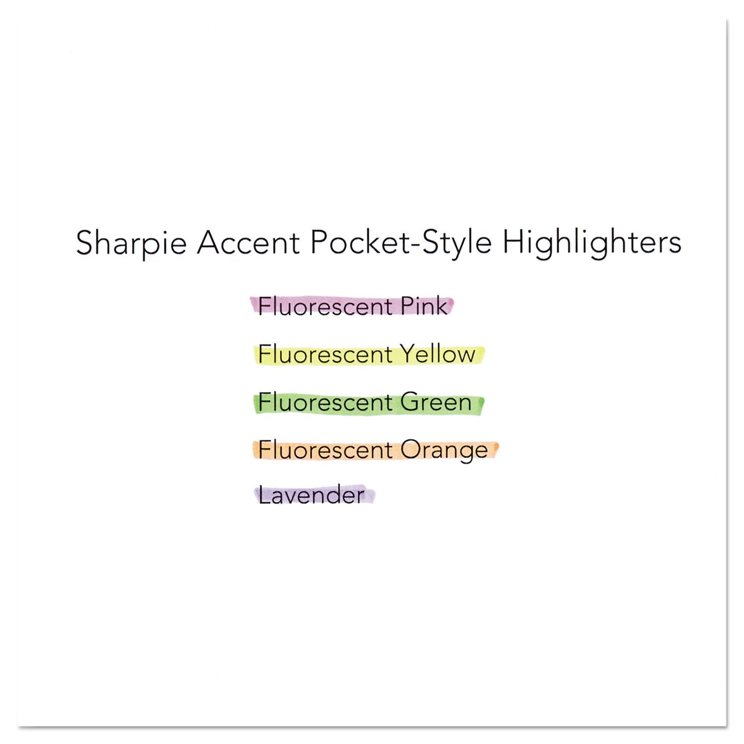 Sharpie Pocket Highlighters, Fluorescent Yellow, Smear-Resistant, Chisel Tip, 36 Count - Classroom
