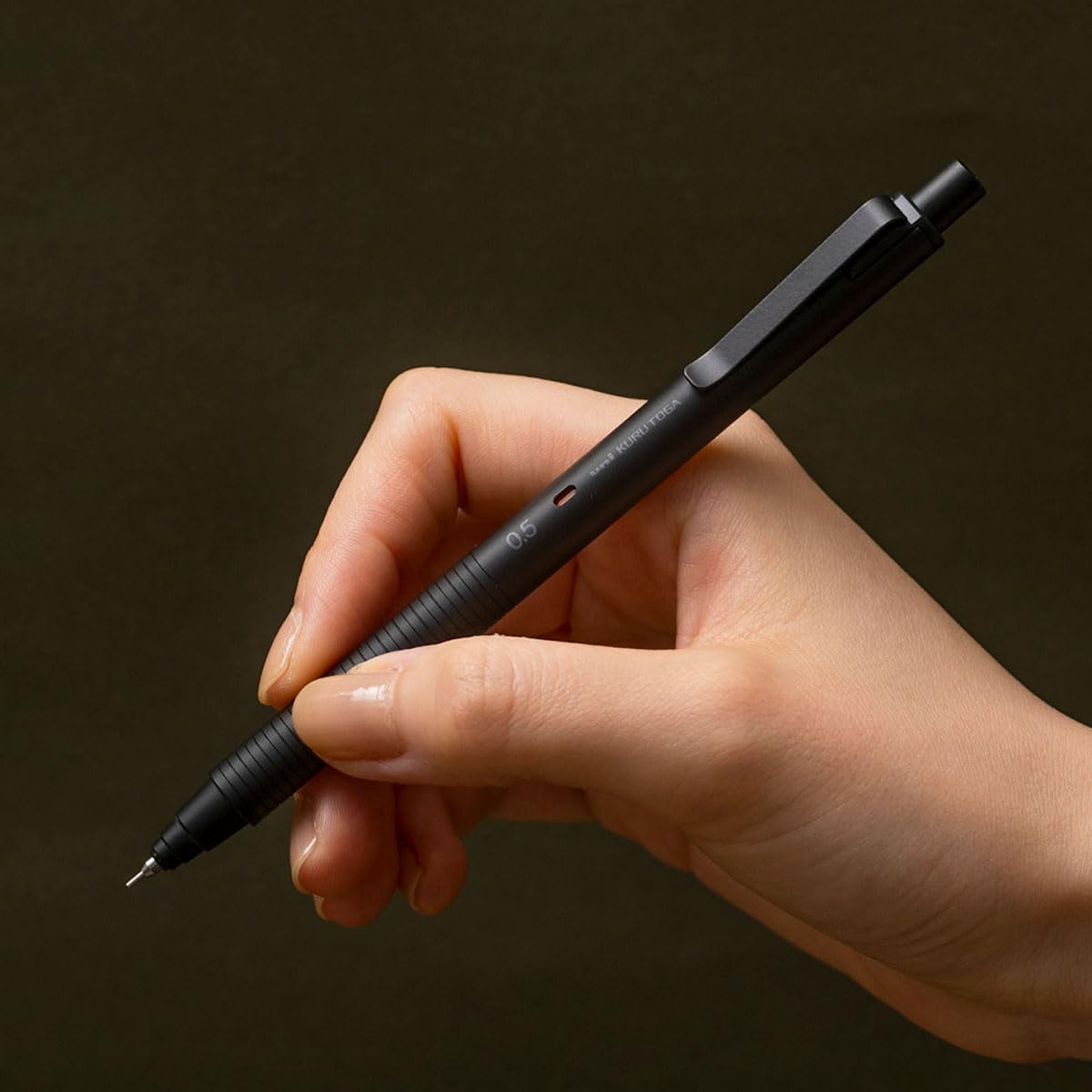 三菱鉛筆 Kurutoga Mechanical Pencil 0.5mm Grey Color