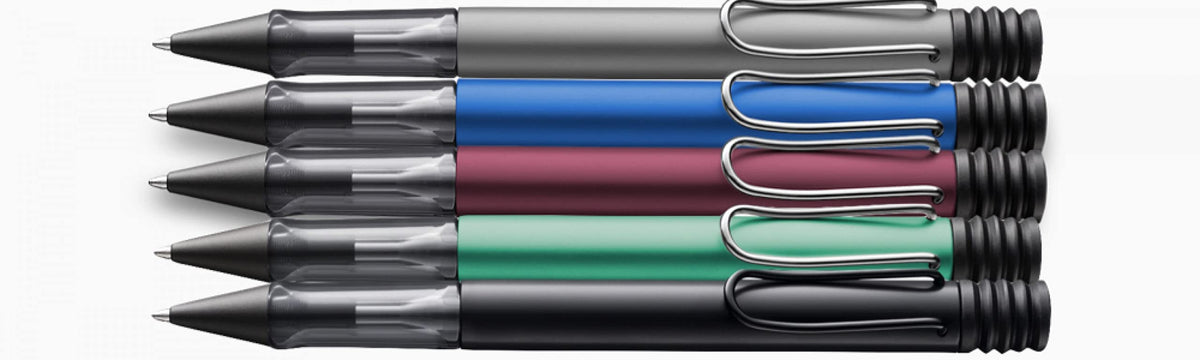 LAMY 1235655 AL-star 250 Ballpoint Pen - Aluminium Ballpoint Pen in Cosmic Colour with Transparent