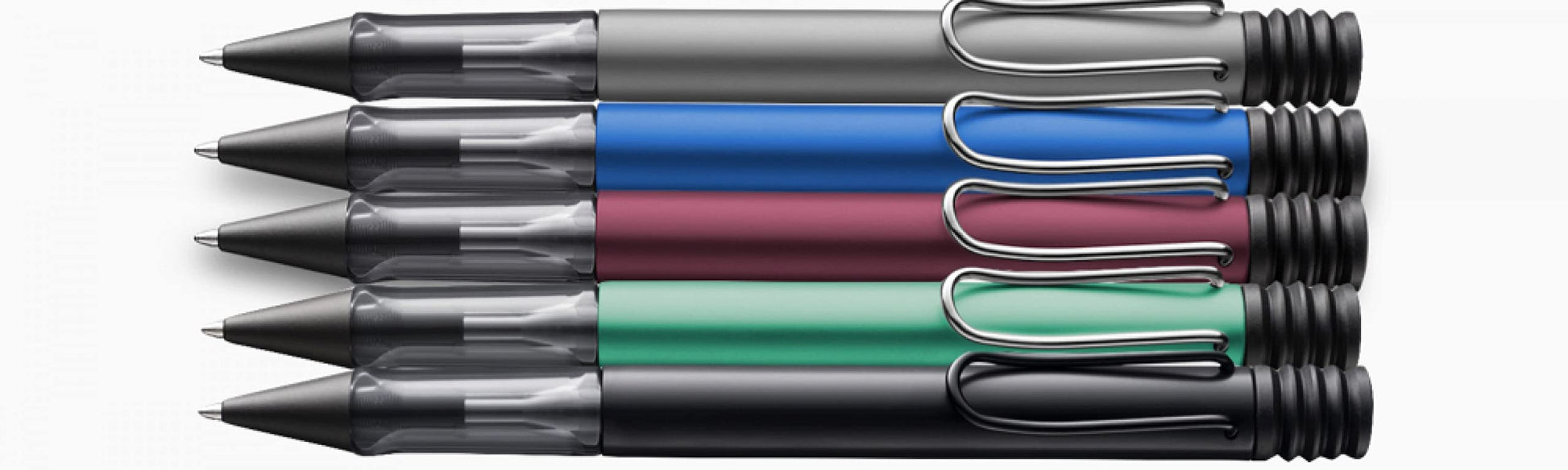 LAMY 1235655 AL-star 250 Ballpoint Pen - Aluminium Ballpoint Pen in Cosmic Colour with Transparent
