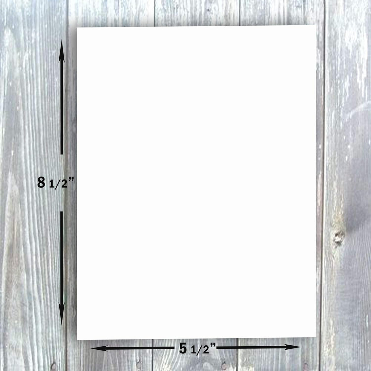 Hamilco Cream 80lb Cover Heavy 5.5x8.5 Index Cards & Recipe Cards (100PK)