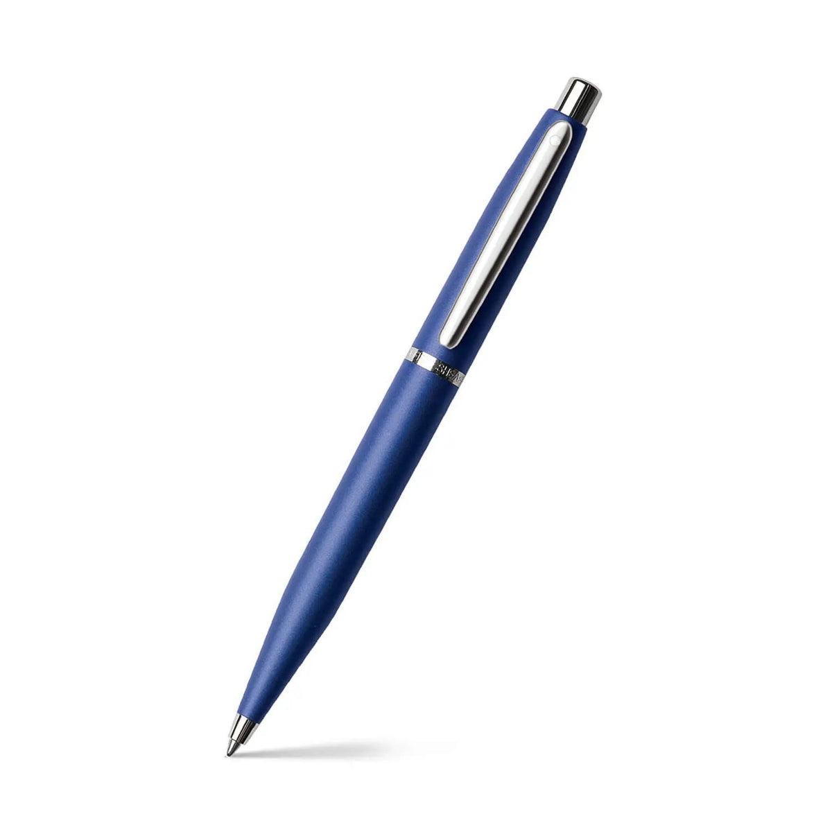 Sheaffer VFM Neon Blue Ballpoint Pen with Chrome Trim