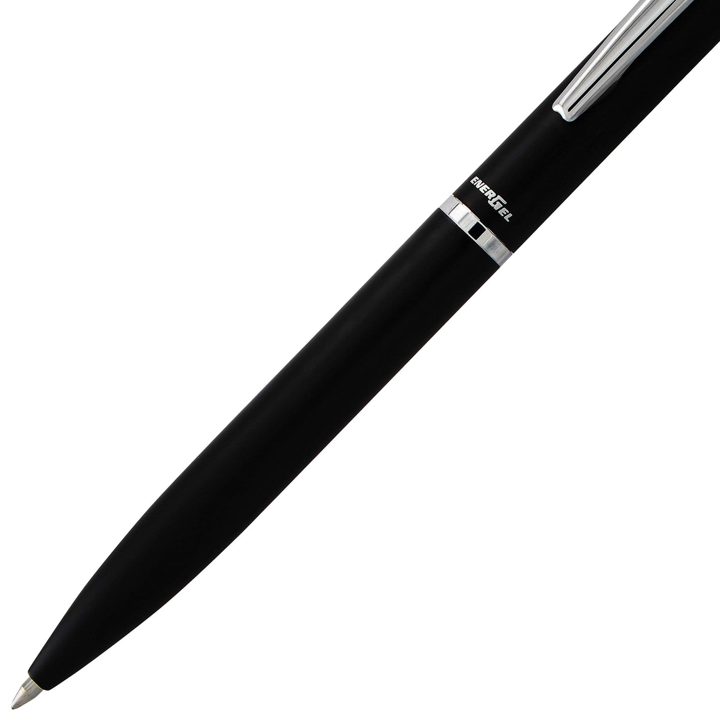 Pentel EnerGel Style Gel Pen, (0.7mm) Medium Line, Black Barrel, Black Ink, Gift Box w/Belly Band