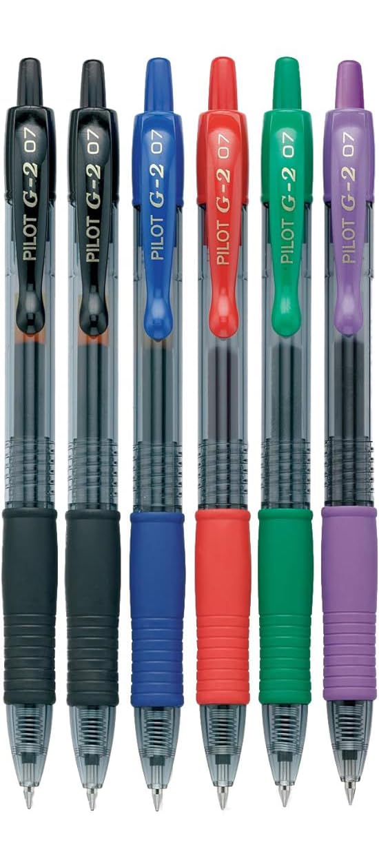 Advantage Gifts G2 Retractable Premium Gel Ink Roller Ball Pens Fine Point Fine Point (.7mm)