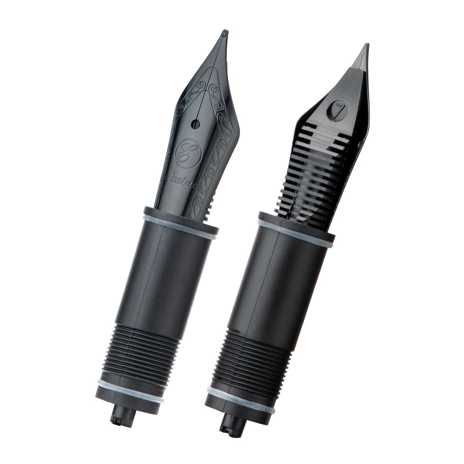 Asvine 3 PCS Fountain Pen Black Nib, 6 Extra Fine Nib V169, P20, P30 and V126