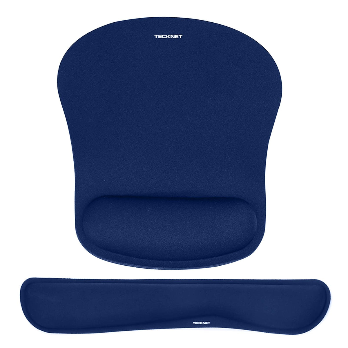 TECKNET Keyboard Wrist Rest and Mouse Pad with Wrist Support, Memory Foam Set for