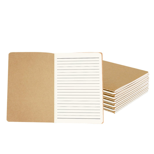 zmybcpack 12 Pack A5 Lined Notebooks, 8.26"x5.5", Composition Notebook