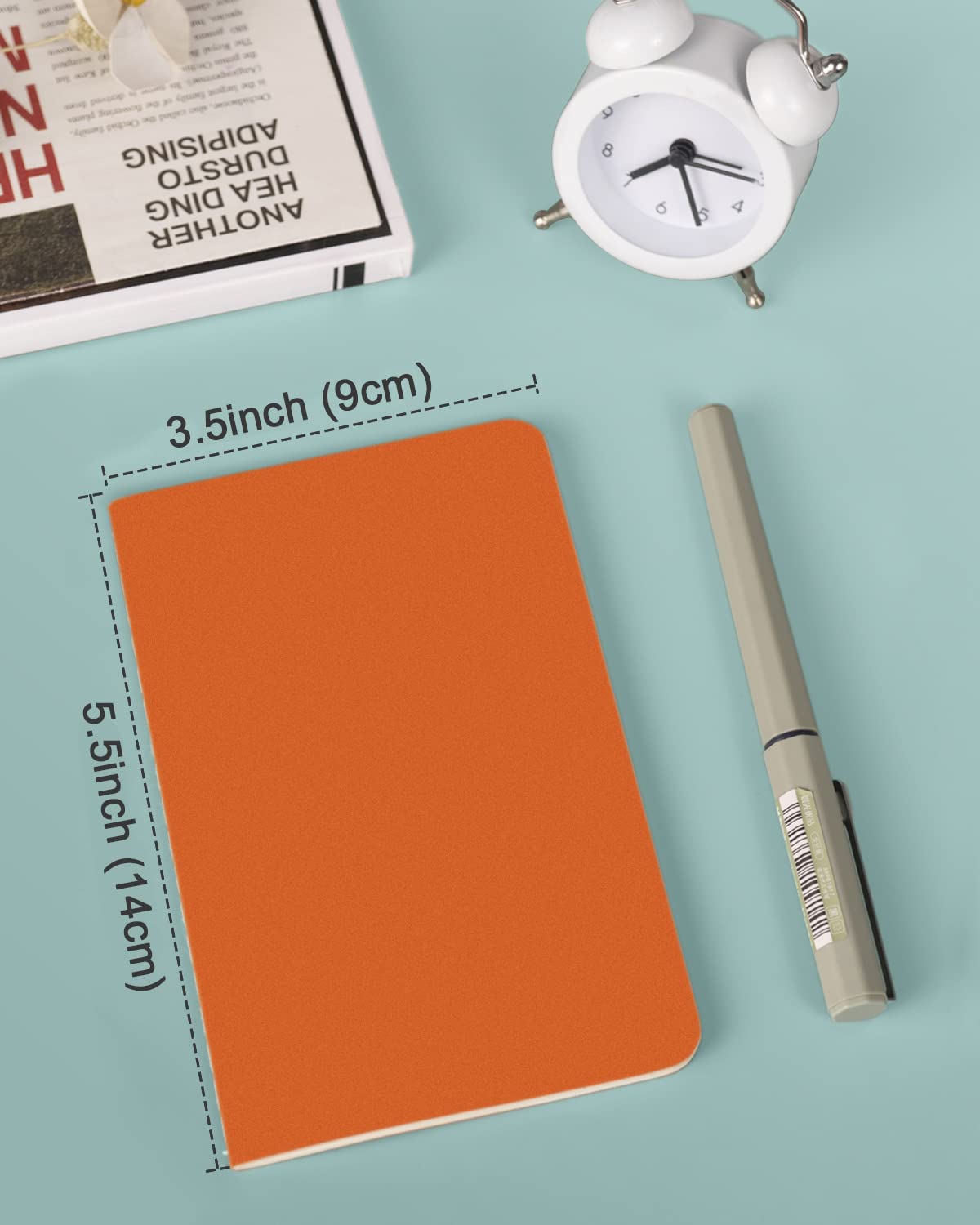Lzerking Small Notebooks Bulk 3.5 x 5.5 Inches 36 Pack Mini Pocket Journal