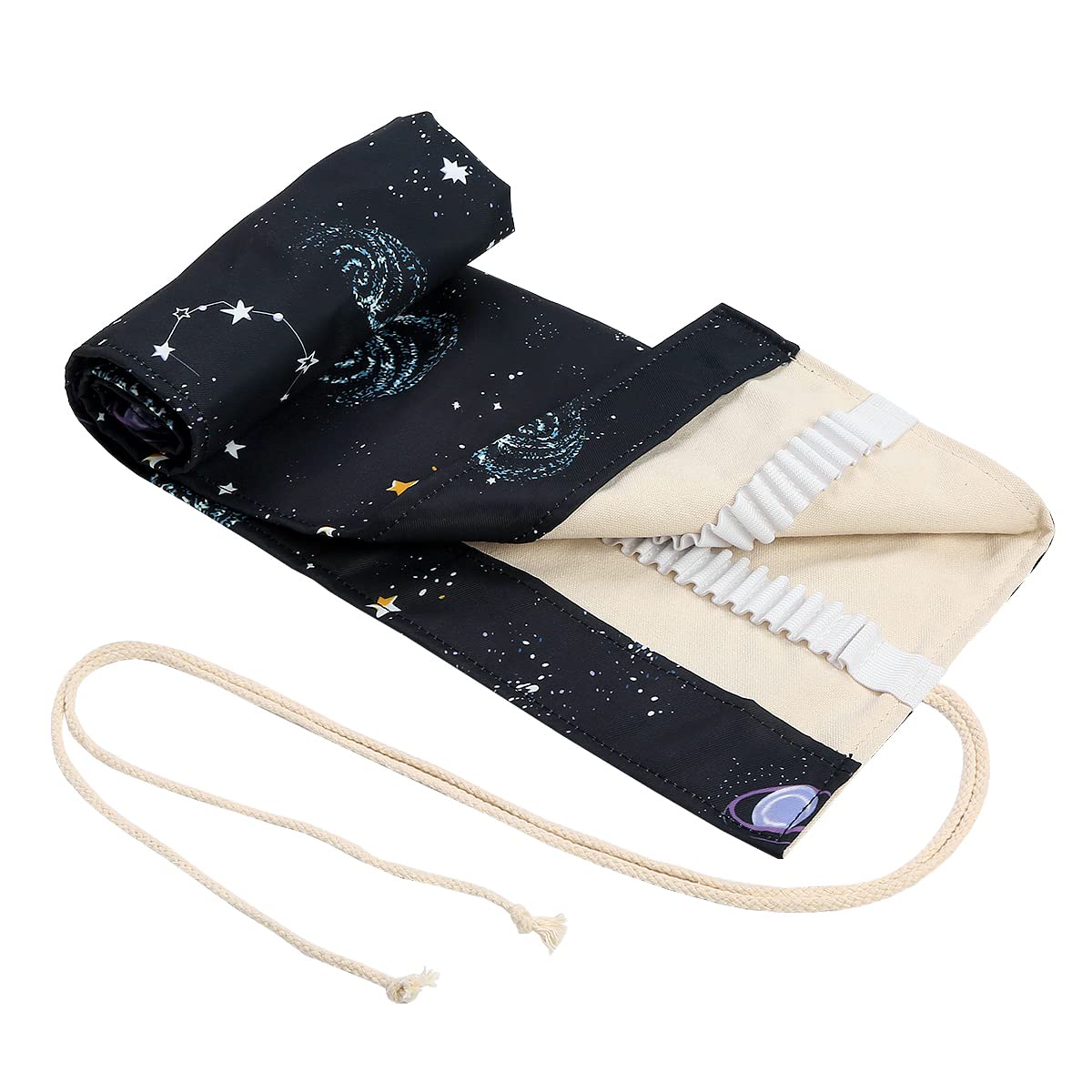Lbxgap 168 Slot Pencil Roll Wrap Up Pencil Pouches Holder