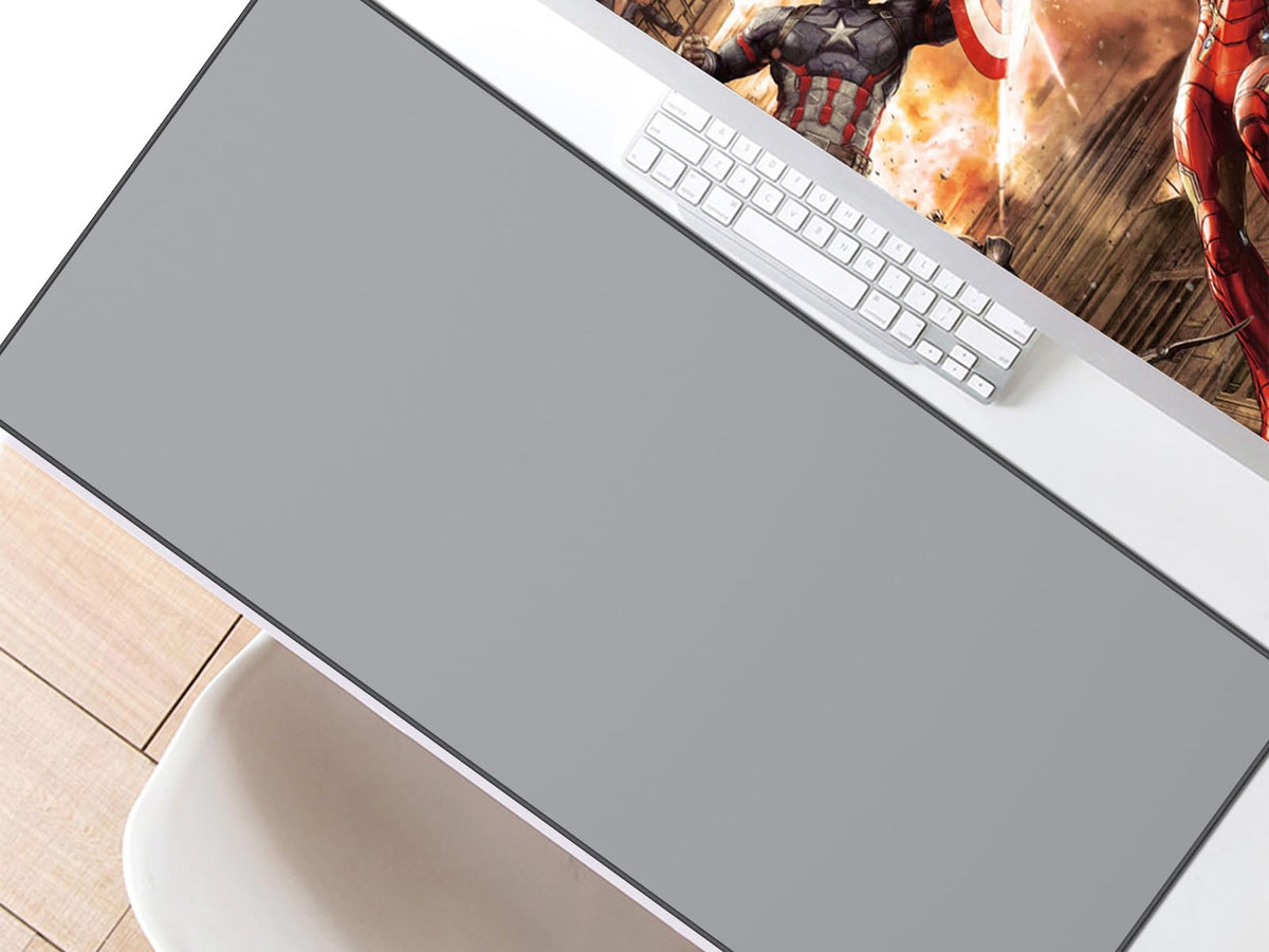 JIALONG Desk Mat - Large Desk Pad, Gaming Mouse Pad, Office Desk Protector with Anti-slip Base