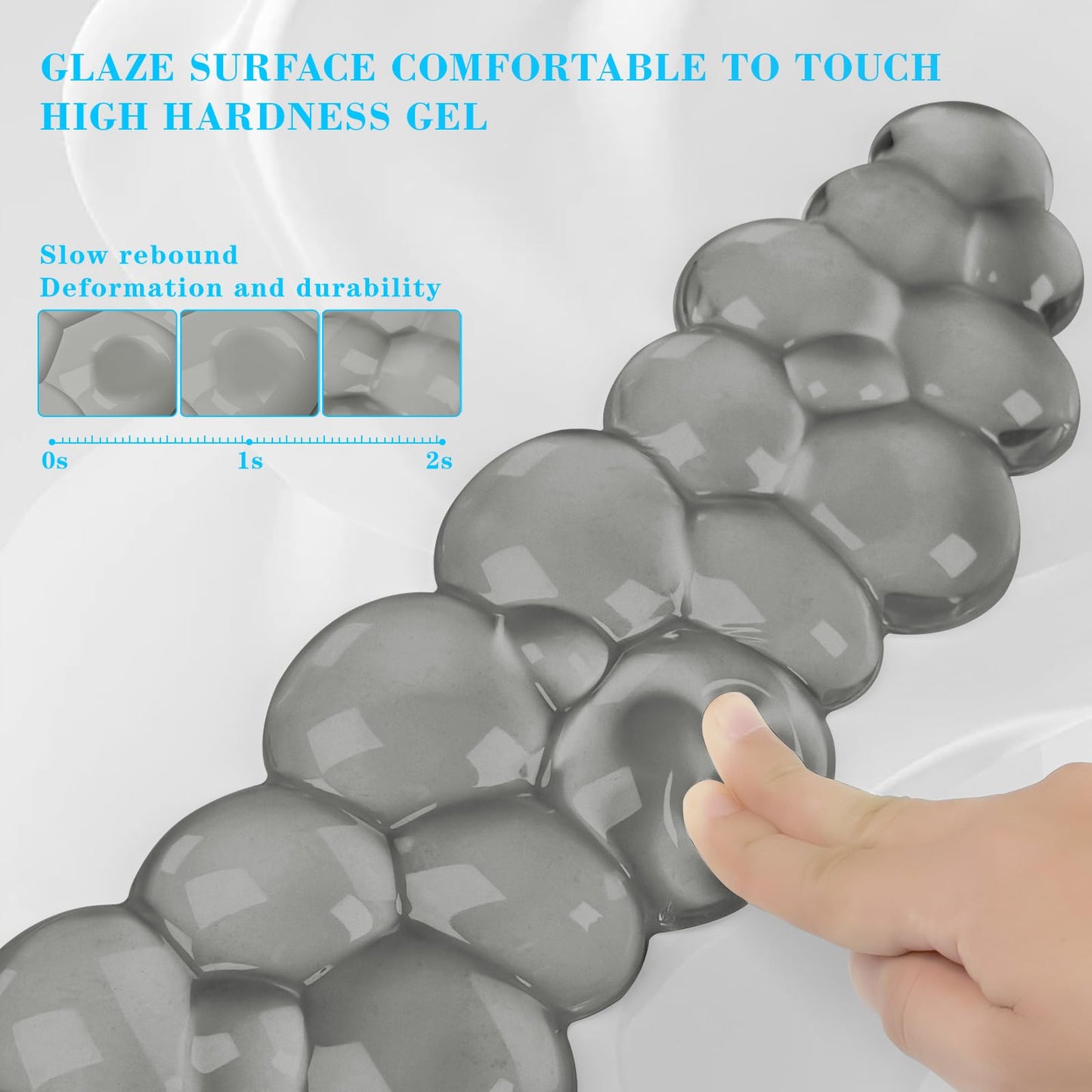 Gel Cloud Keyboard Wrist Rest, Cute Wrist Support and Arm Support Keyboard Rest for Keyboard Typing