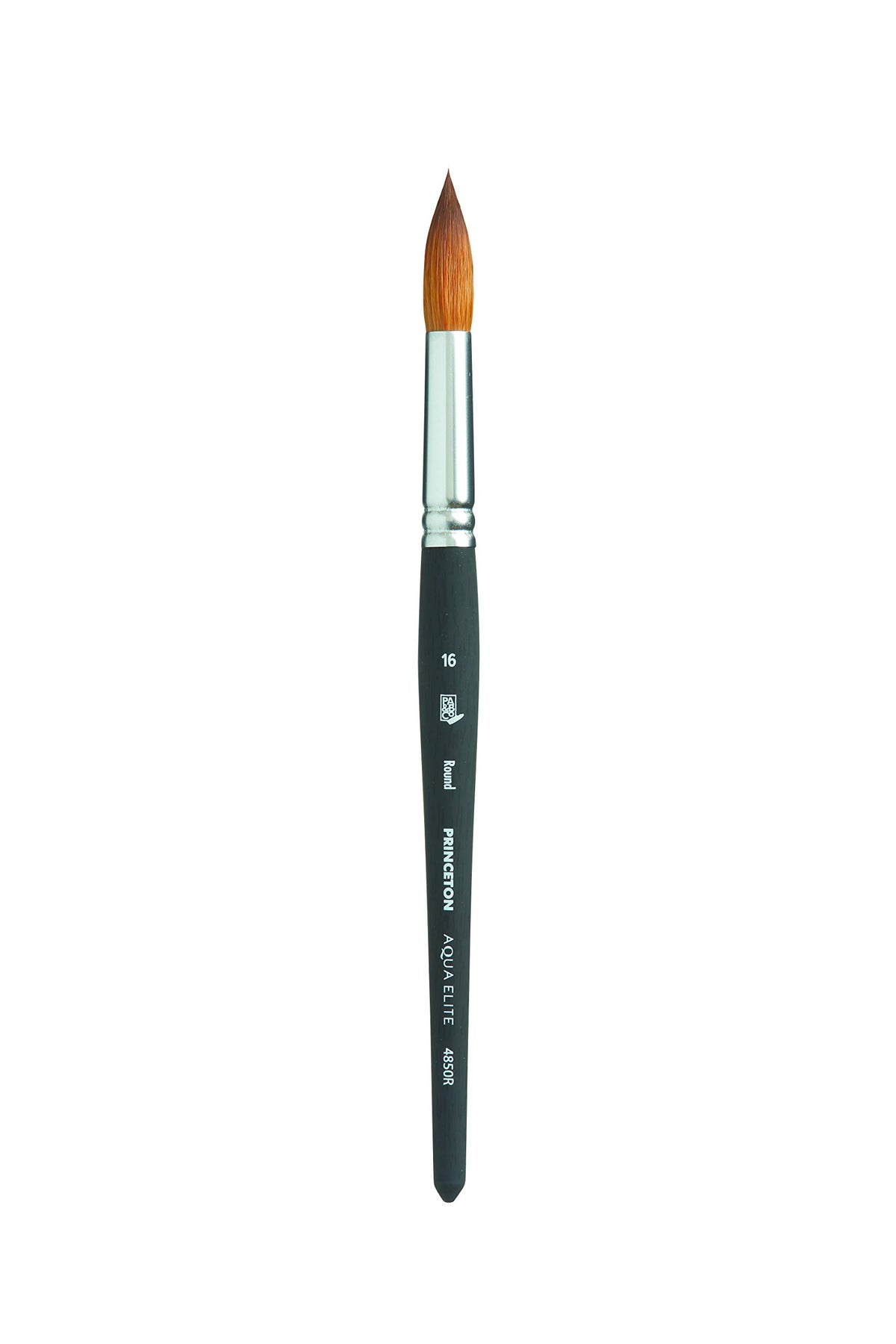 Princeton Aqua Elite, Series 4850, Synthetic Kolinsky Watercolor Paint Brush,Round, Size 16