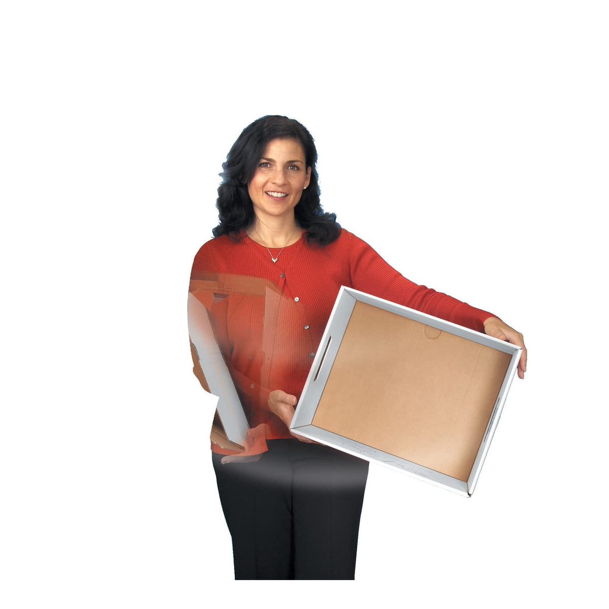 Bankers Box 4-Pack Medium-Duty File Storage Boxes, 24in Letter, FastFold