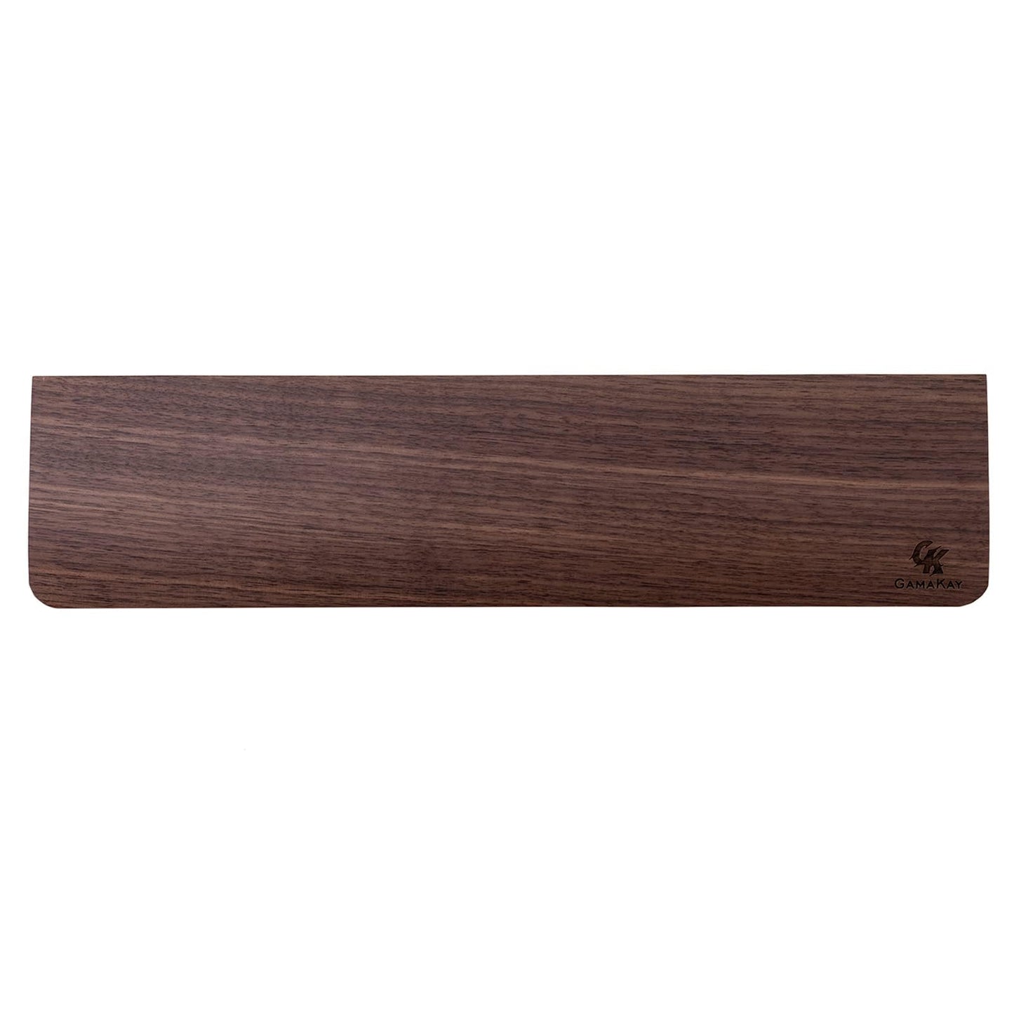 GamaKay Wooden Wrist Rest Pad, 12.8" Compact Walnut Wood Hand Wrist Rest
