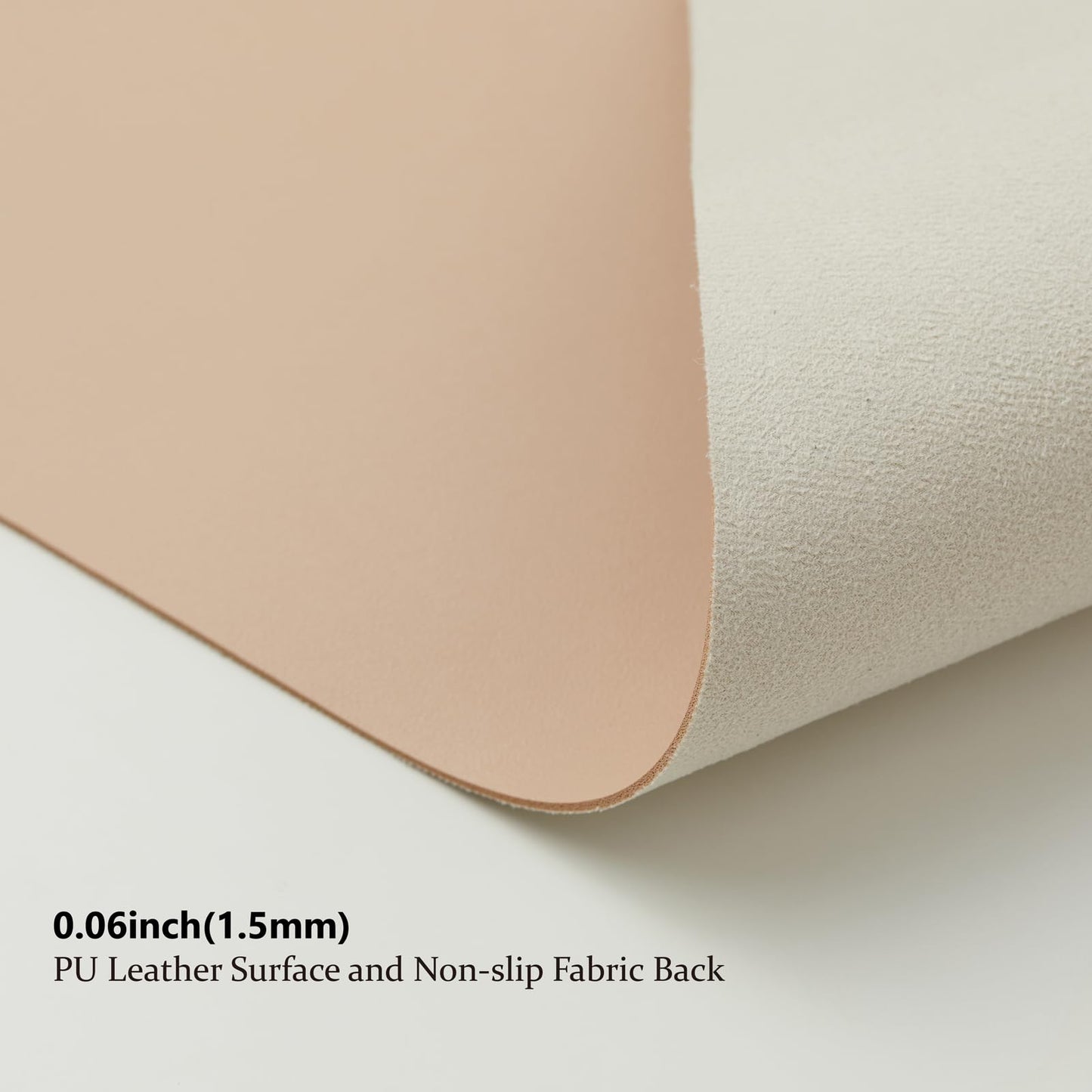 Large Desk Mat - 47.2"x 17" Non-Slip PU Desk Pad for Office and Home - Ideal for Large Mouse Pad