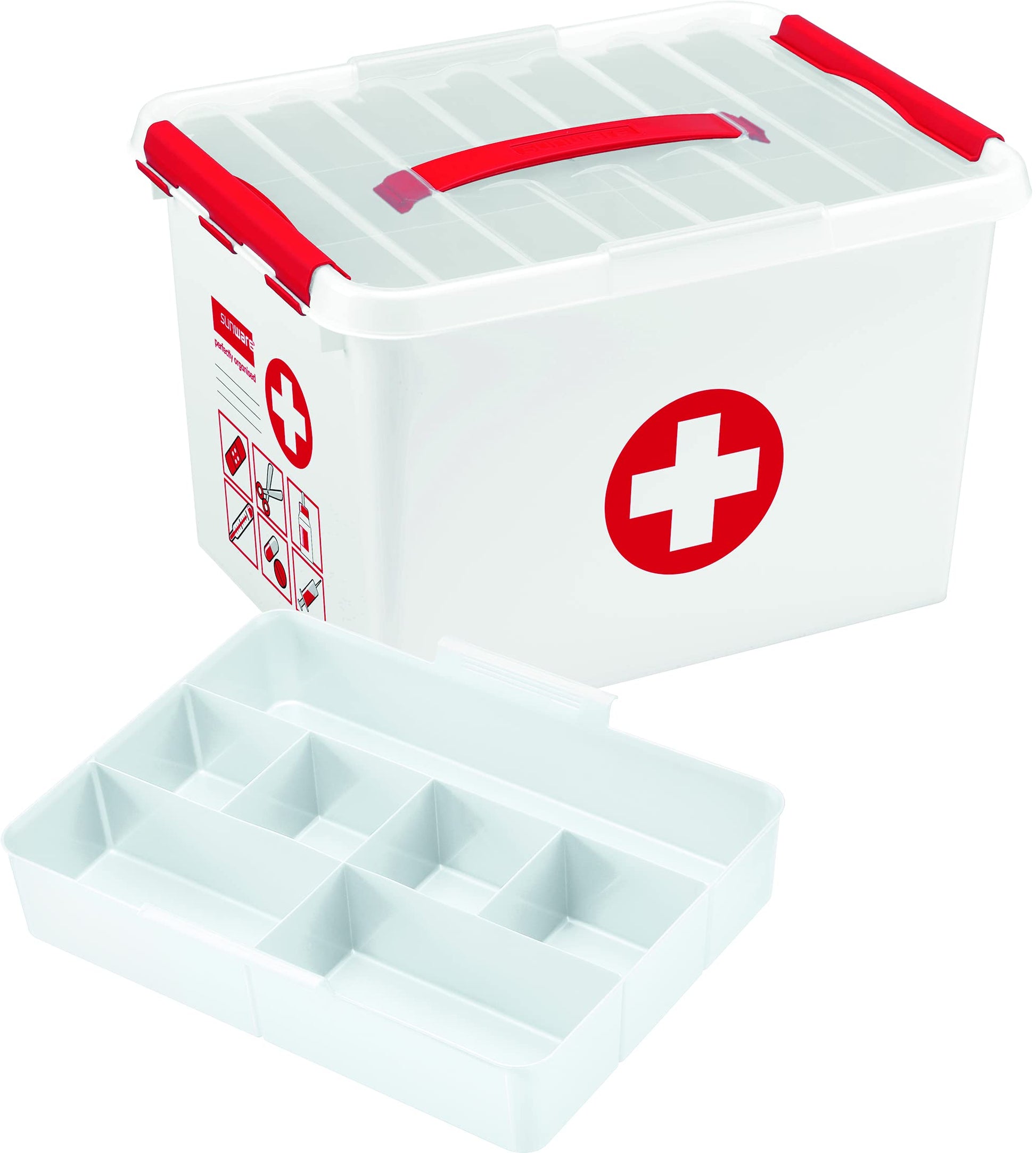 Sunware XL First Aid Storage Box - 22 LTR