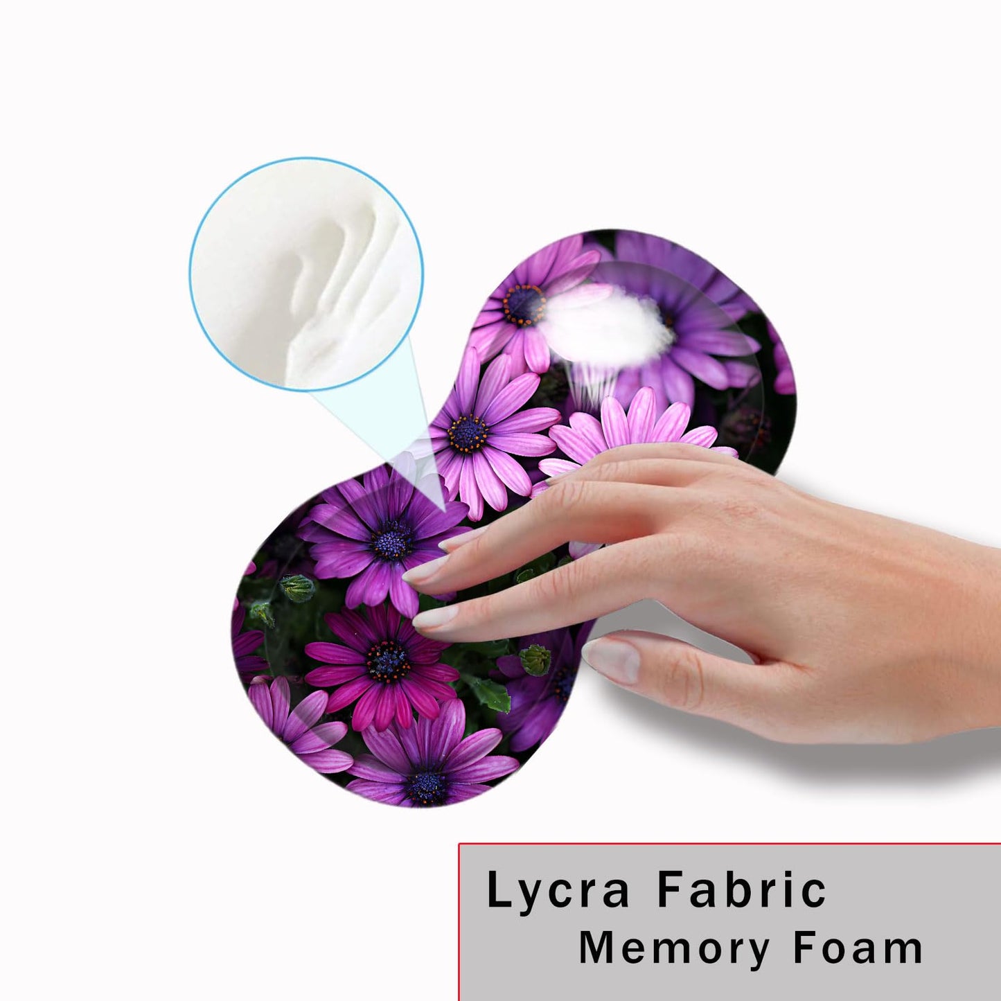 CICPLKSE Mouse Pad with Wrist Support + Desk Mat + Coaster 3 in 1 Set, XL Large Gaming Mousepad