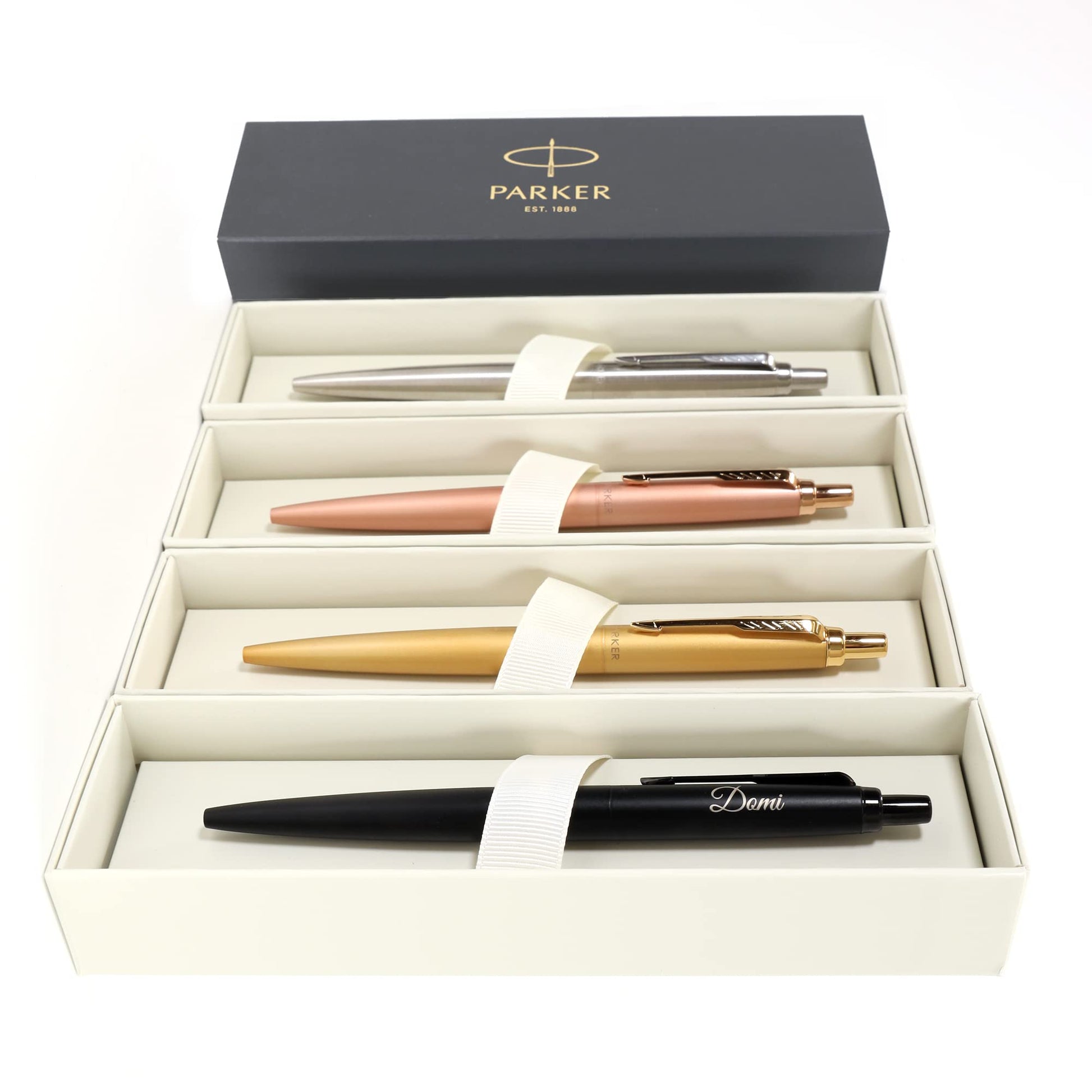 Personalised Custom Parker Jotter XL Monochrome Pen + Gift Box | Design A Truly Unique Present |