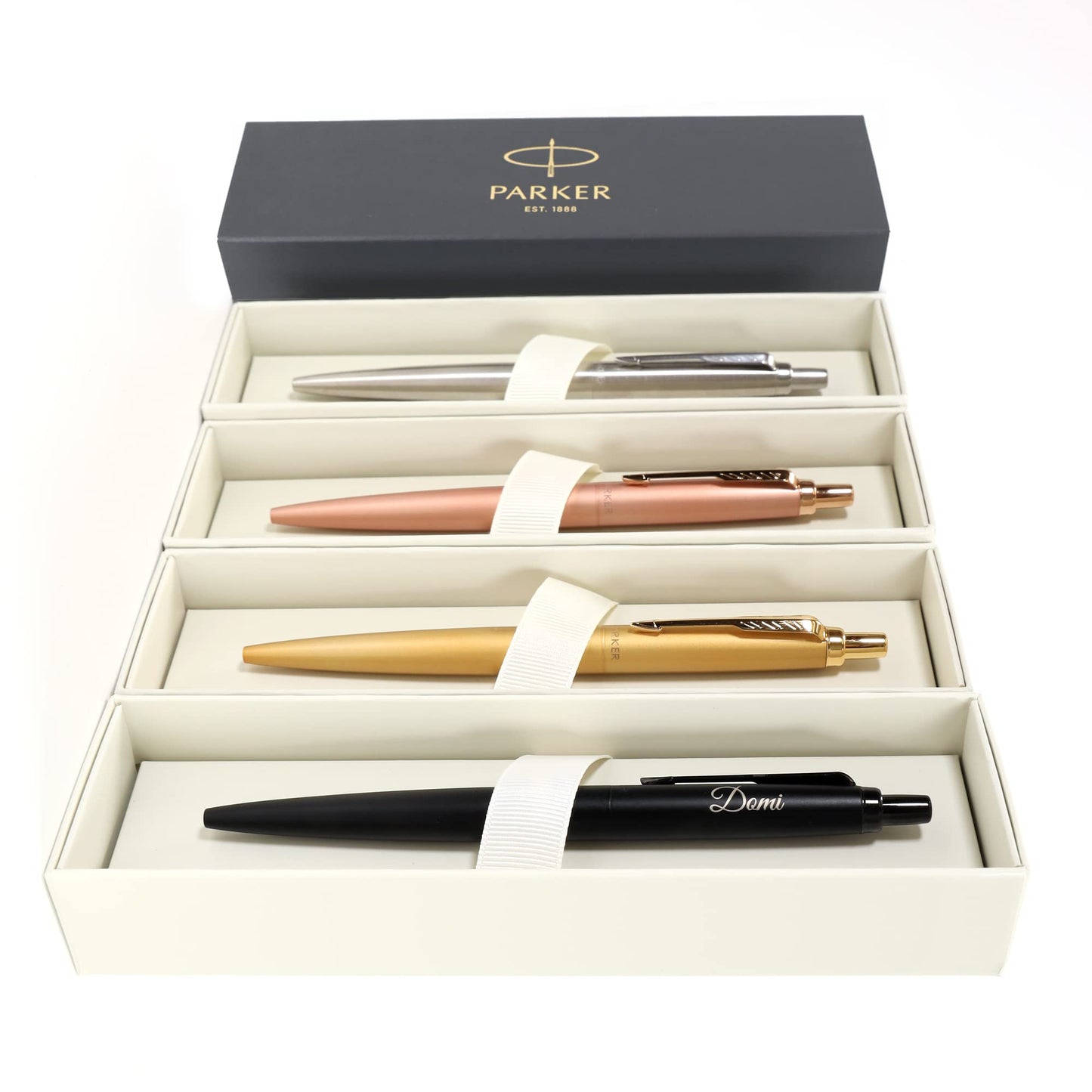 Personalised Custom Parker Jotter XL Monochrome Pen + Gift Box | Design A Truly Unique Present |