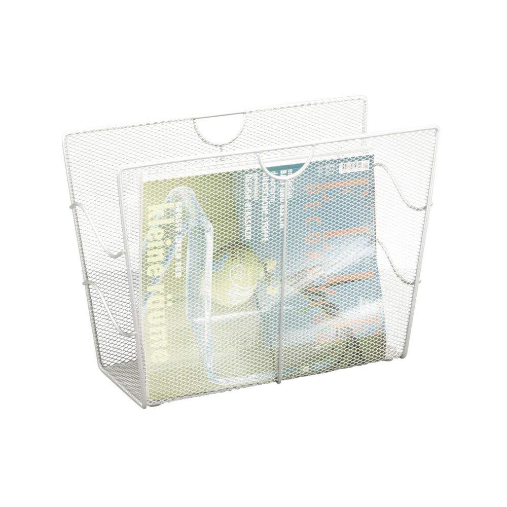 Zeller 17718 Mesh Newspaper Rack 39 x 17.5 x 27 cm