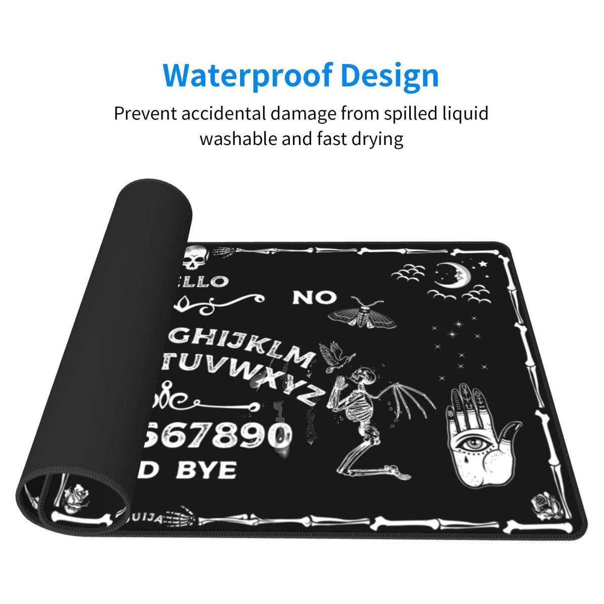 Sigouyinei Extra Large Desk Pad 31.5x12in Office Gaming Non-Slip Mouse Pad