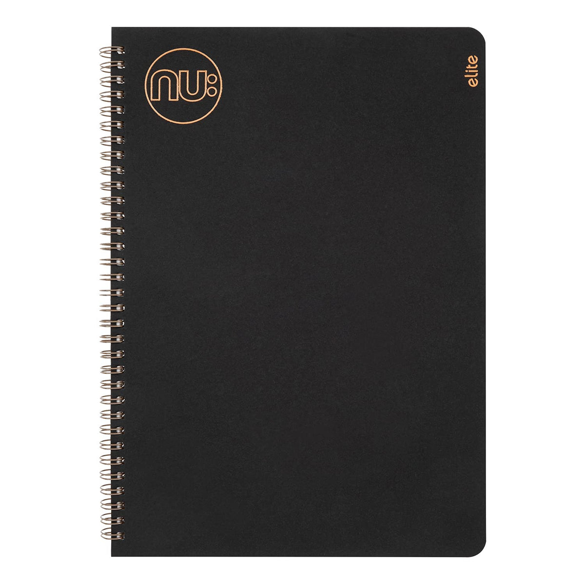 NU Notebooks - Kraft Range - Black Wire Bound A4 Notebook - Stationery Notebooks - Professional