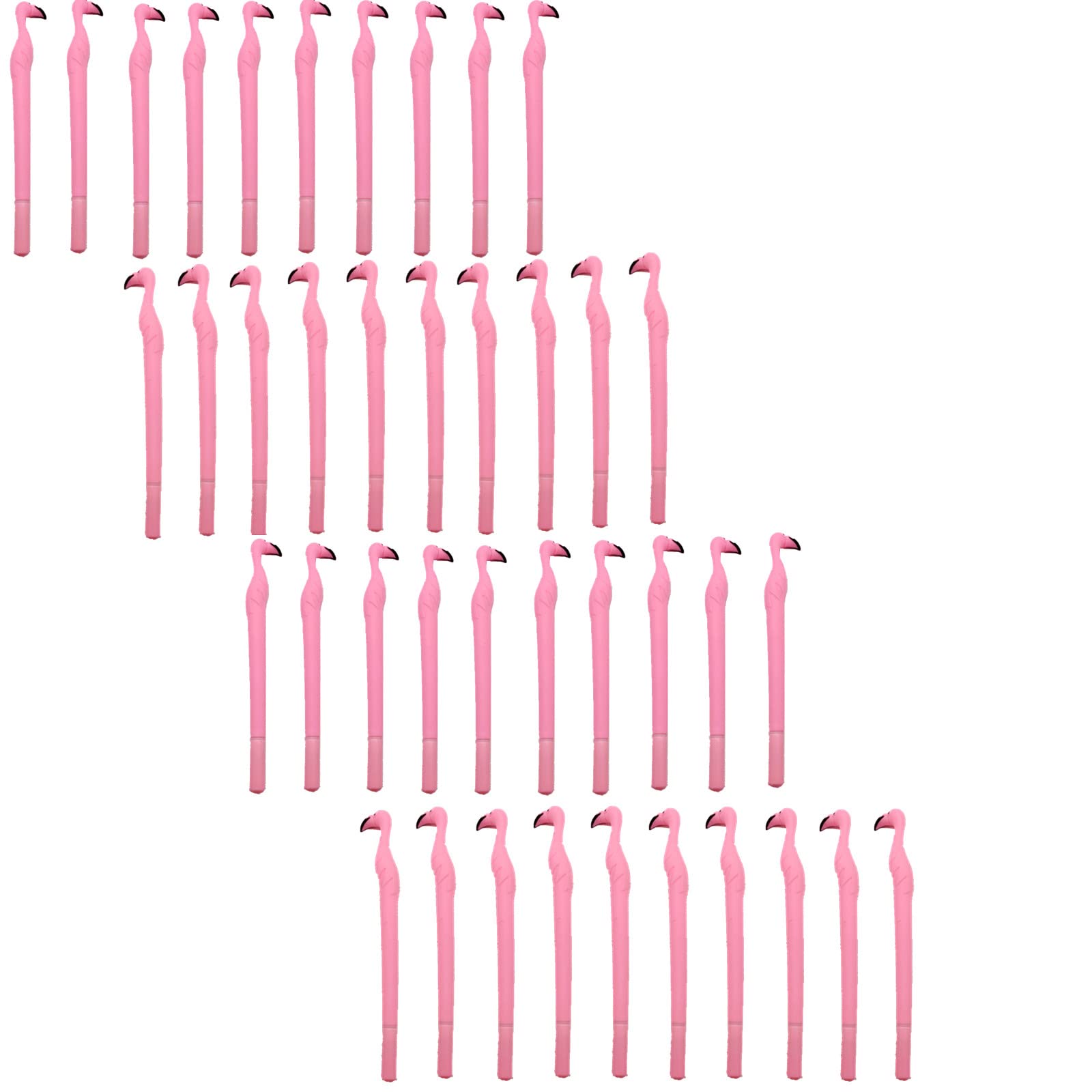 40PCS Pink Flamingo Gel Pens Flamingo Themed Party Favors Decorations