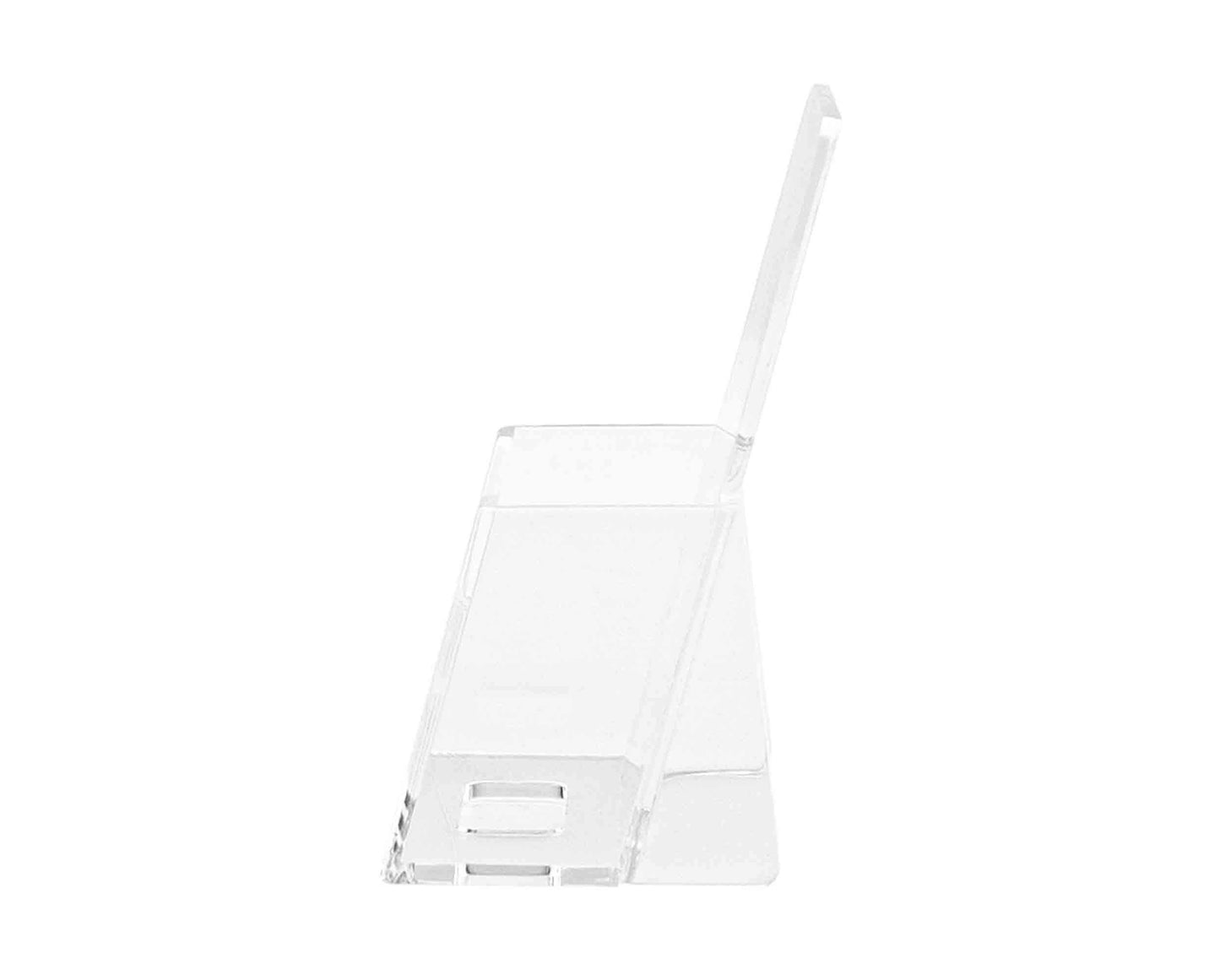 Marketing Holders Vertical Business Cards Holder for 2" x 3.5" Contact Card Stand Countertop Space