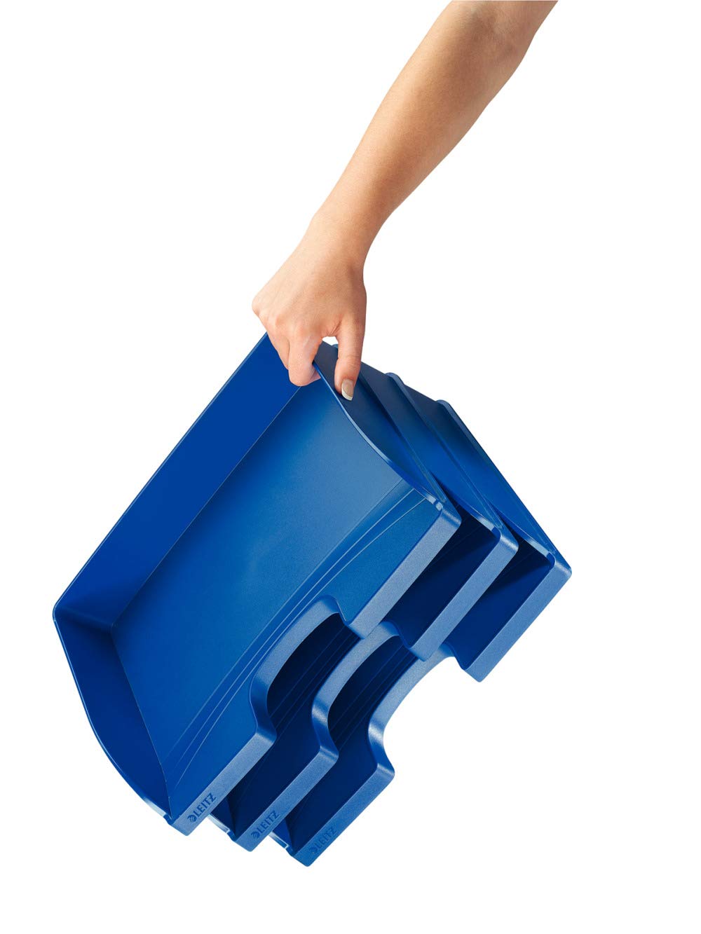 Leitz Standard Plus 52180085 Letter Tray A4 Landscape Polystyrene Grey