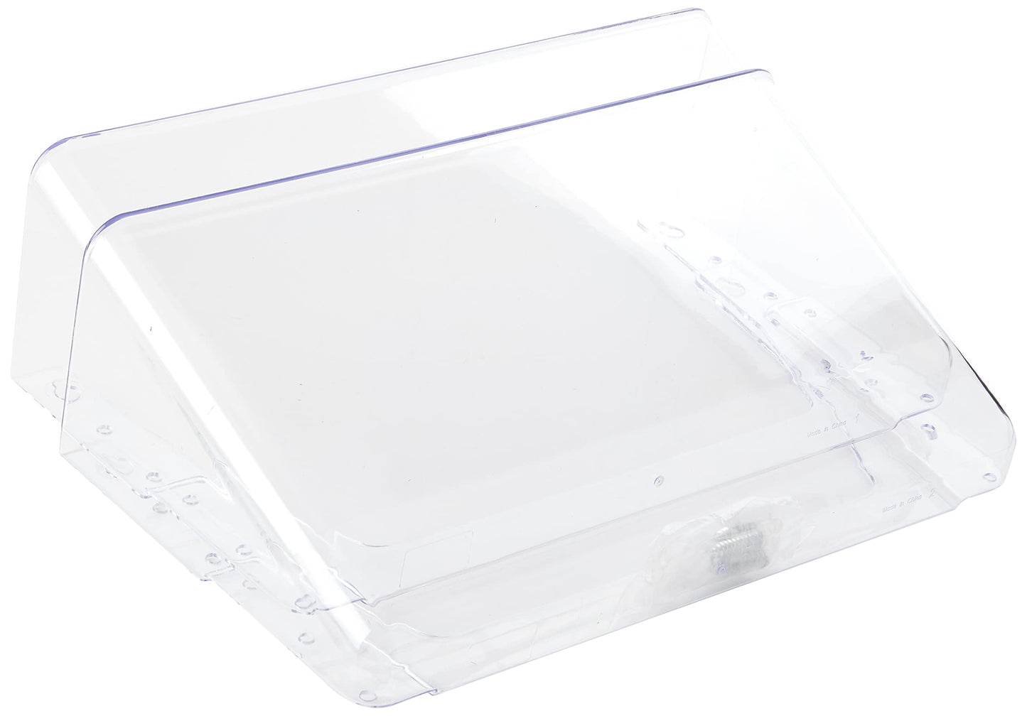 Deflecto Office DocuPocket, Wall File Organizer, Stackable, Letter Size, Clear, 13" W x 7" H x 4"