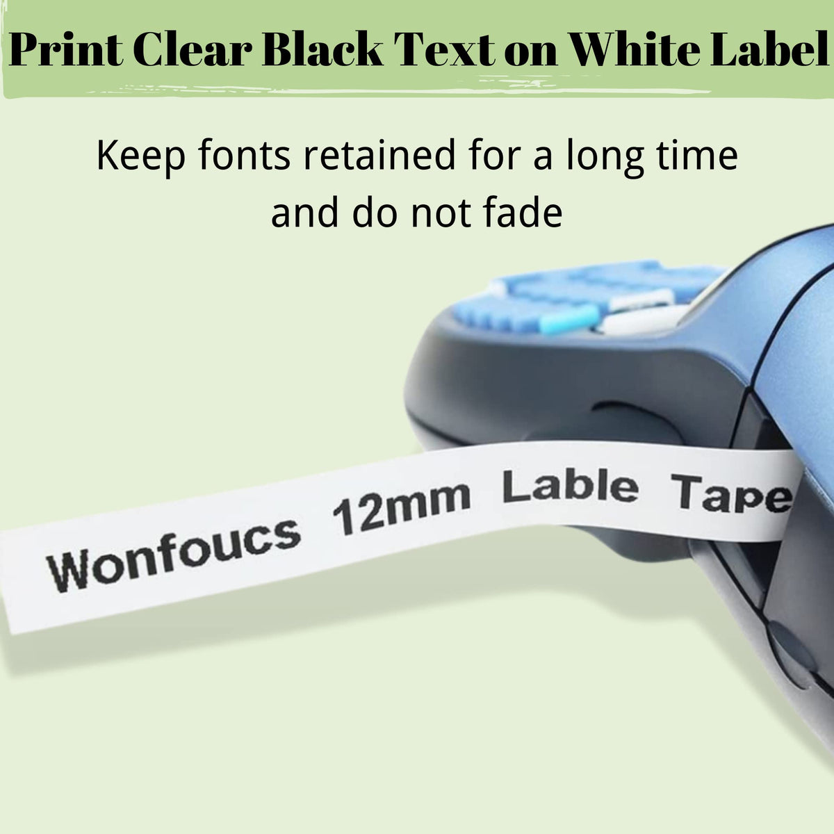 Wonfoucs Compatible Labels Replacement for Dymo Label Maker Refills 91330