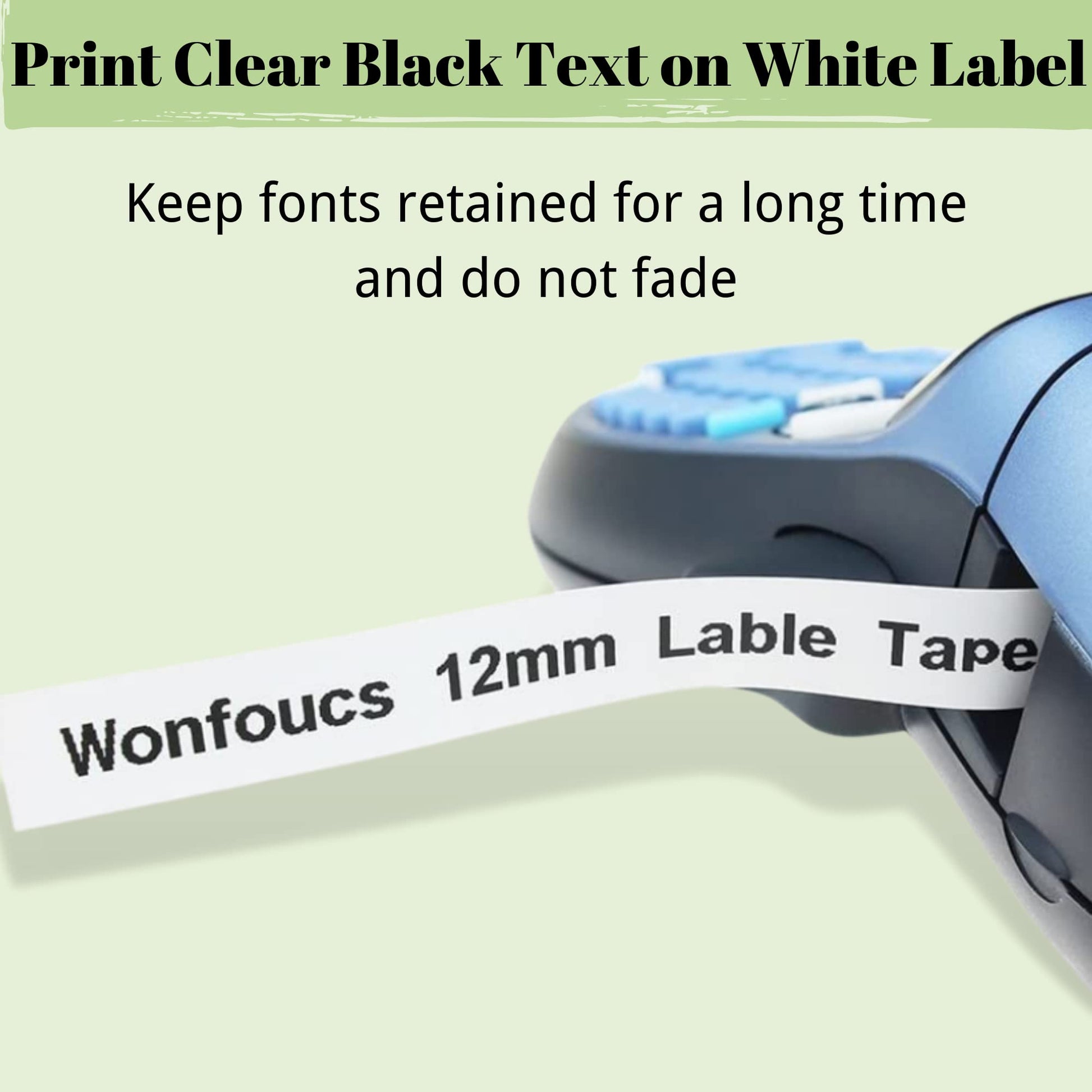 Wonfoucs Compatible Labels Replacement for Dymo Label Maker Refills 91330