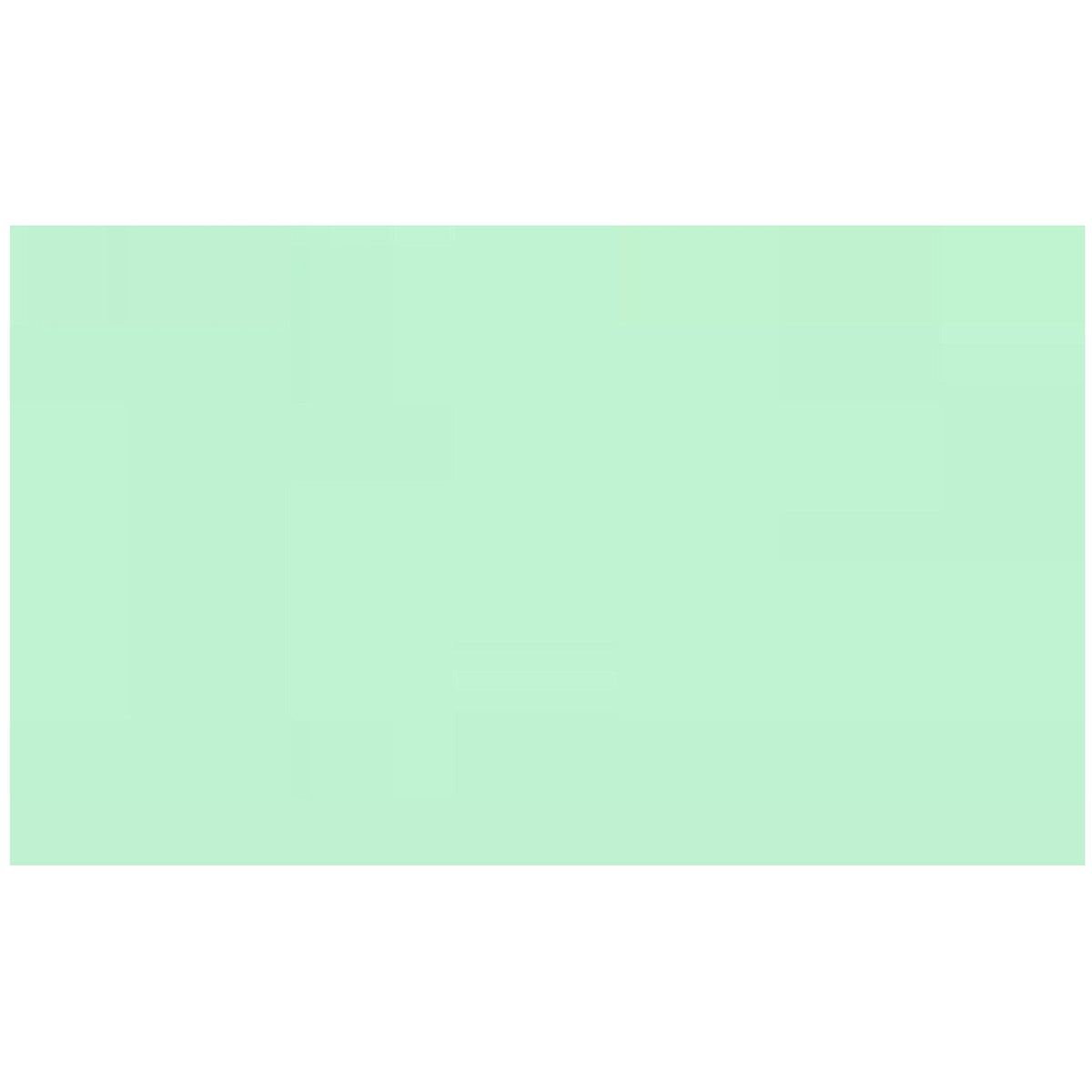 Colonial Cards: 150 Color Cardstock 3" x 5" Index Cards, Light Green, Unruled