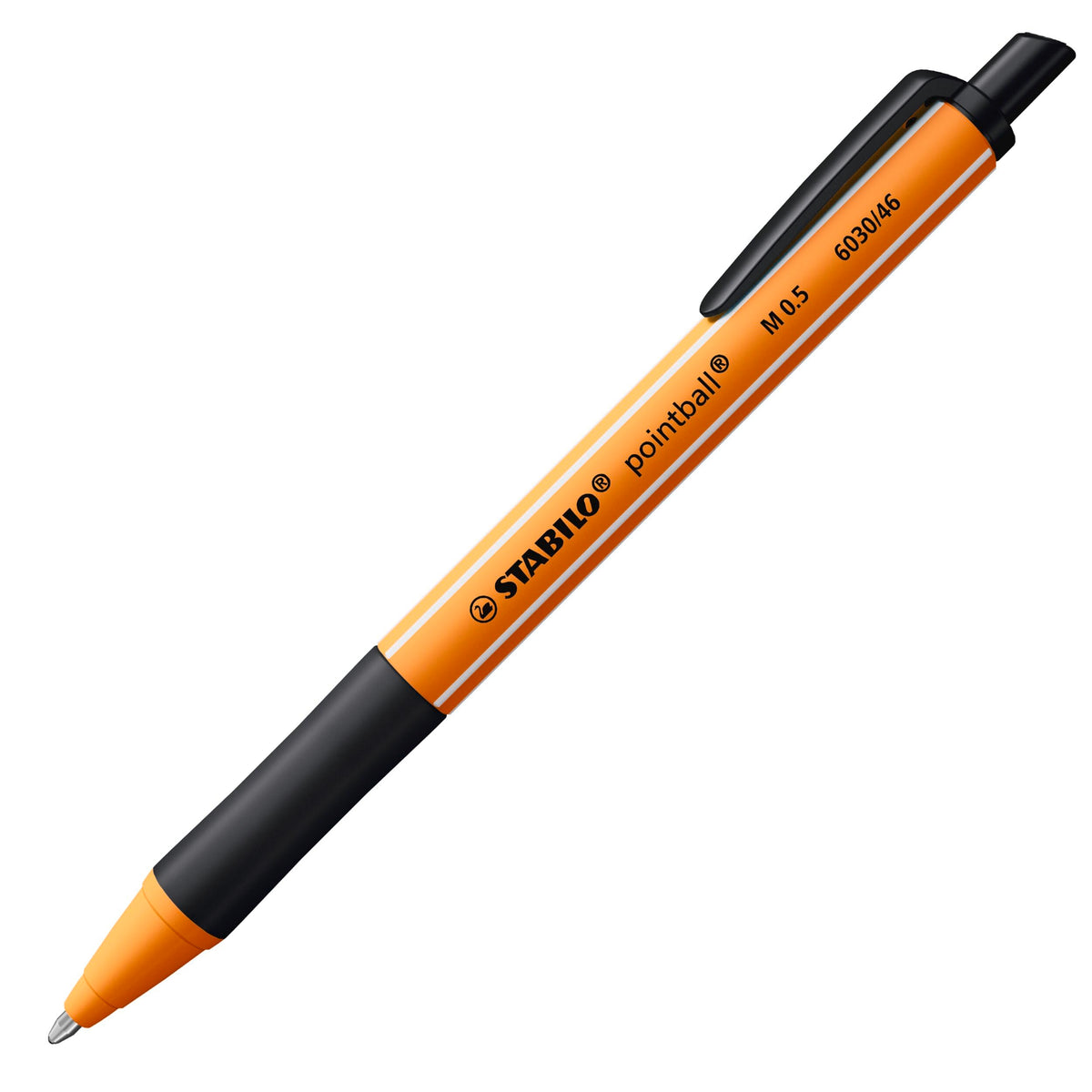 Ballpoint Pen - STABILO pointball - Pack of 10 - Black