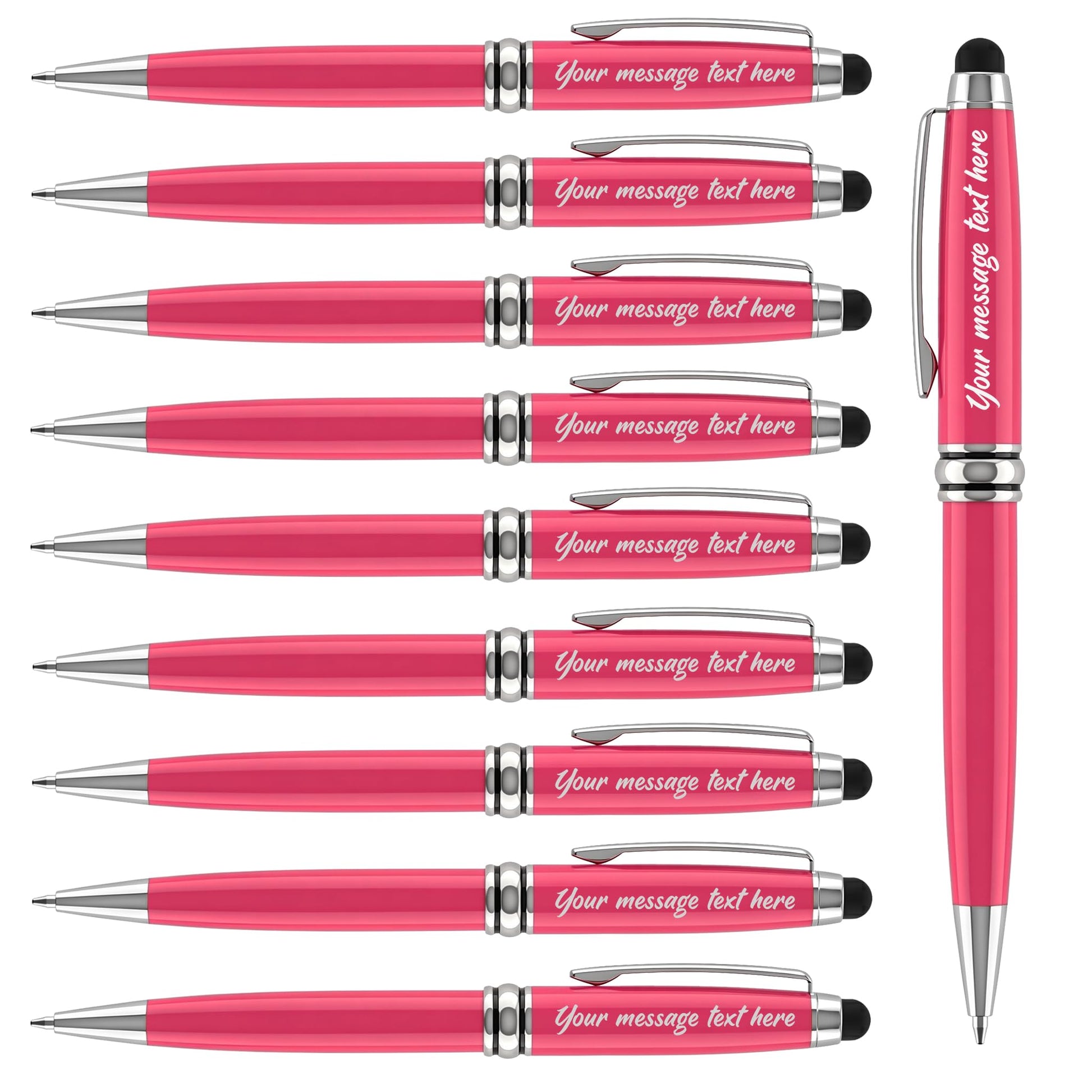 Custom Luxury Office BallPens - Gift for Men and Women Girls 10 Pens/Box