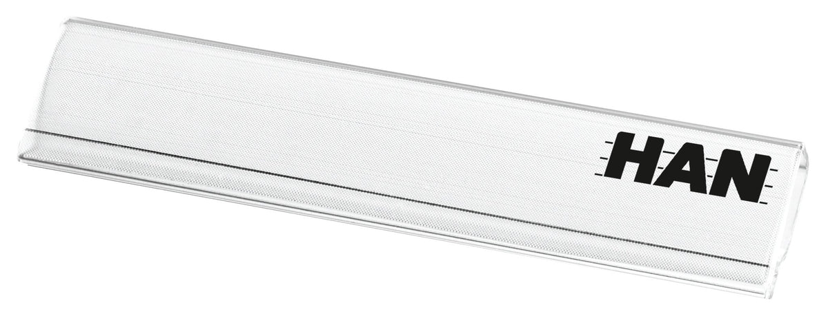 HAN 1021, Labelling Clip for Professionally Labelling Letter Trays, Drawer Sets and Magazine Files.