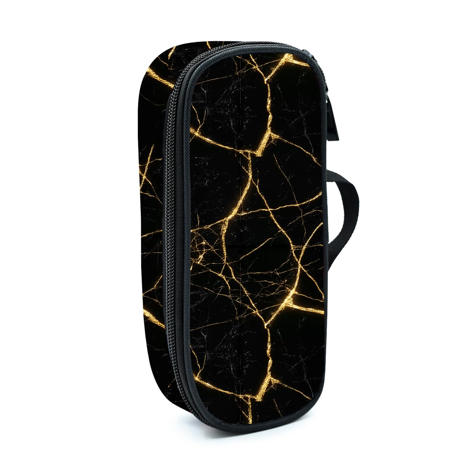 Droerfes Marble Pencil Case Pencil Pouch Large Capacity Pen Bag School Office Organizer Stationery