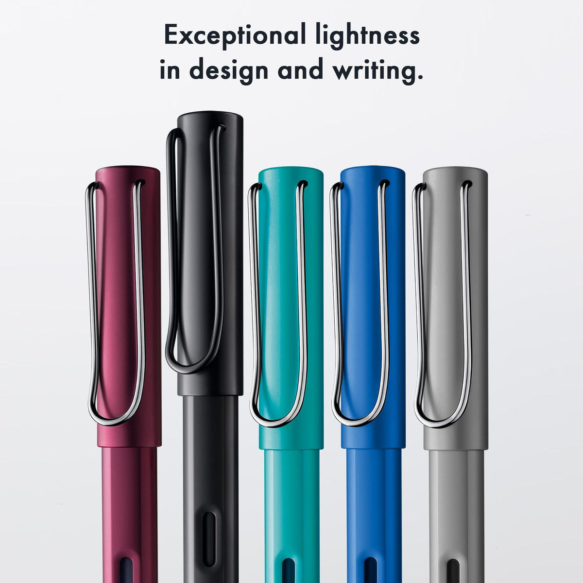 LAMY AL-star mint - Fountain Pen with ergonomic grip & polished steel nib in size M - lightweight