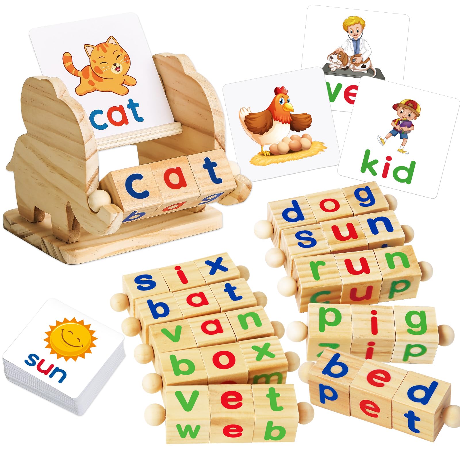 Montessori Educational Toy，Learning Activities Gift for Kid 3-6 Year
