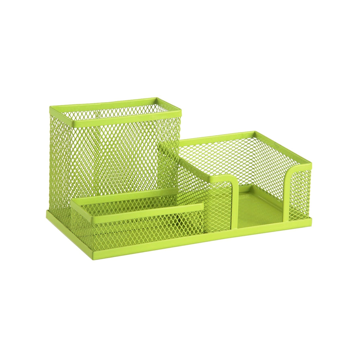 Leviatan Desk Organizer | Metal Desk Organizer | Office Pen Holder | Desk Organizer with Mesh Note