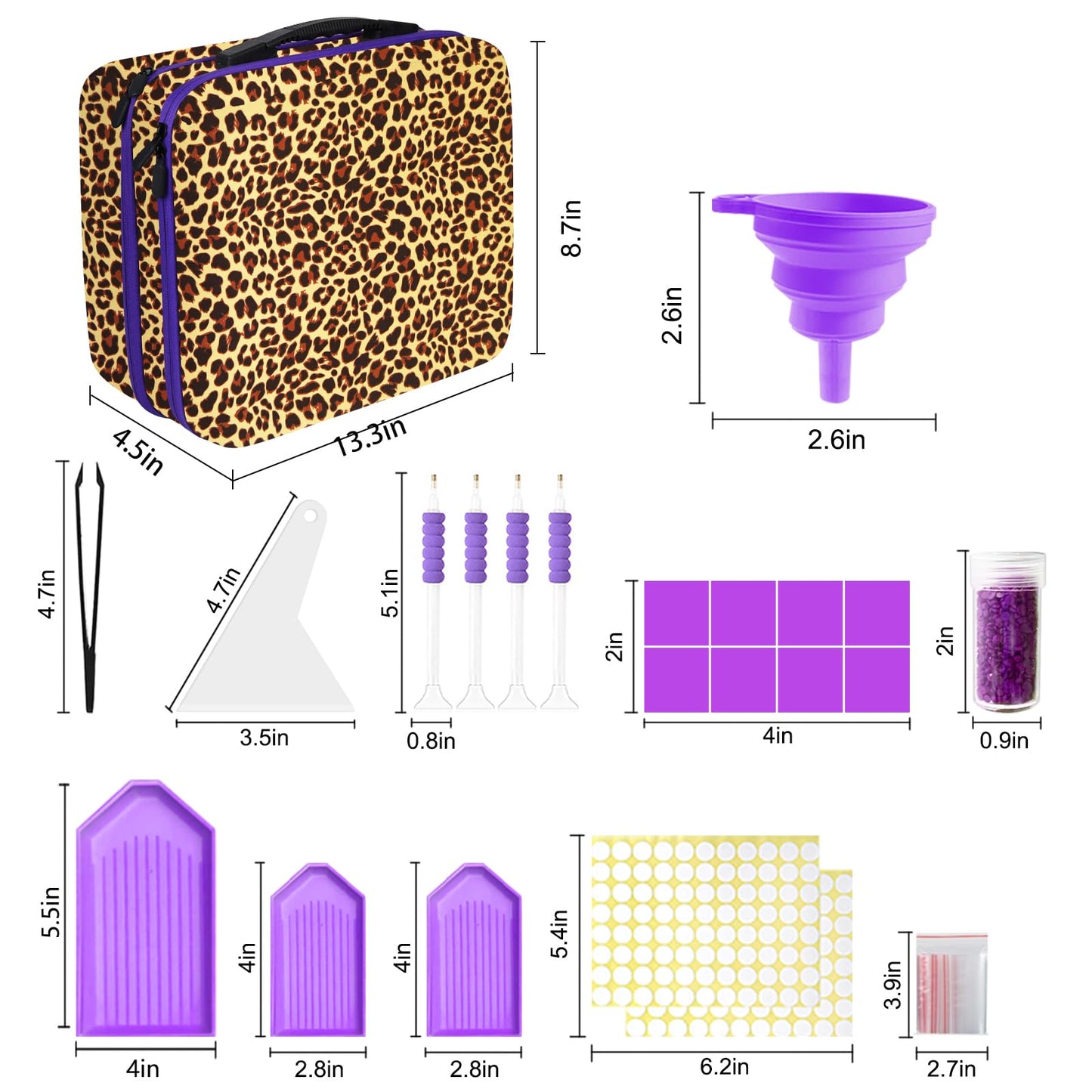 ZORETCO Diamond Art Storage - 240 Containers Diamond Art Kits for Adults