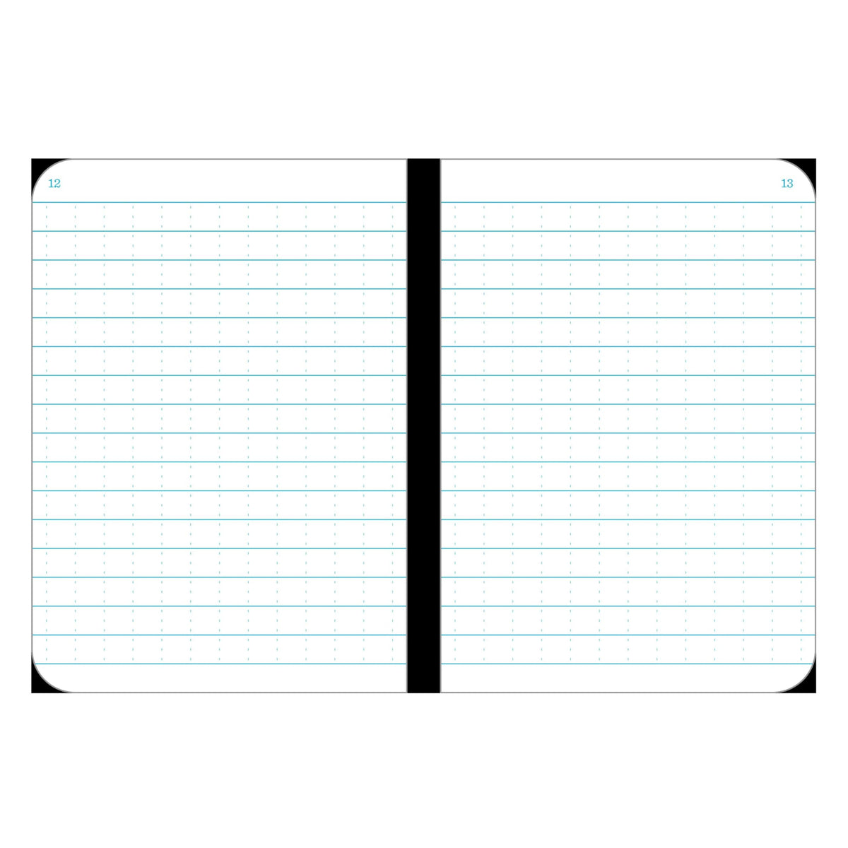 Rite in the Rain Weatherproof Mini Stapled Notebook, 3.25" x 4.625", Yellow Cover, Universal